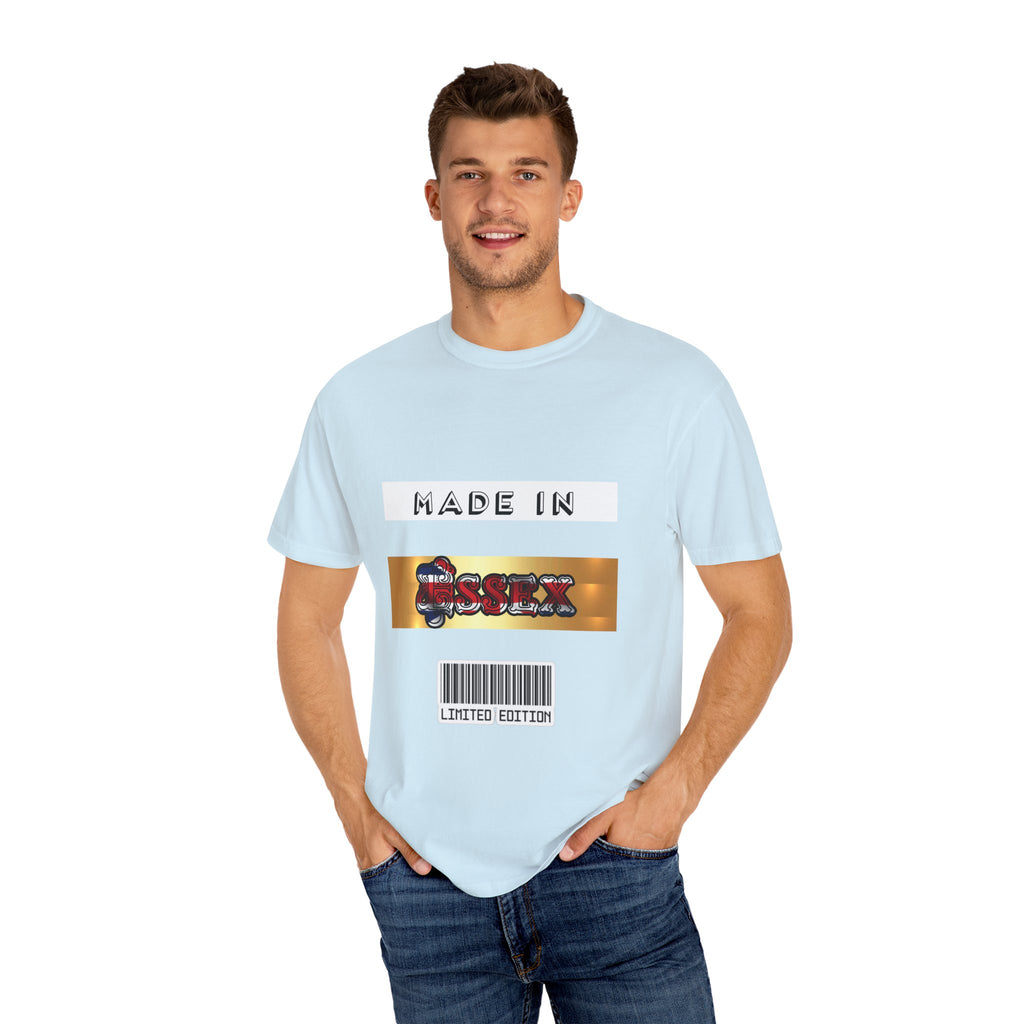 Limited Edition Made in Essex T-Shirt, Unisex Tee, Graphic Tee, Casual Wear, Gift for Essex Lovers, Summer Fashion