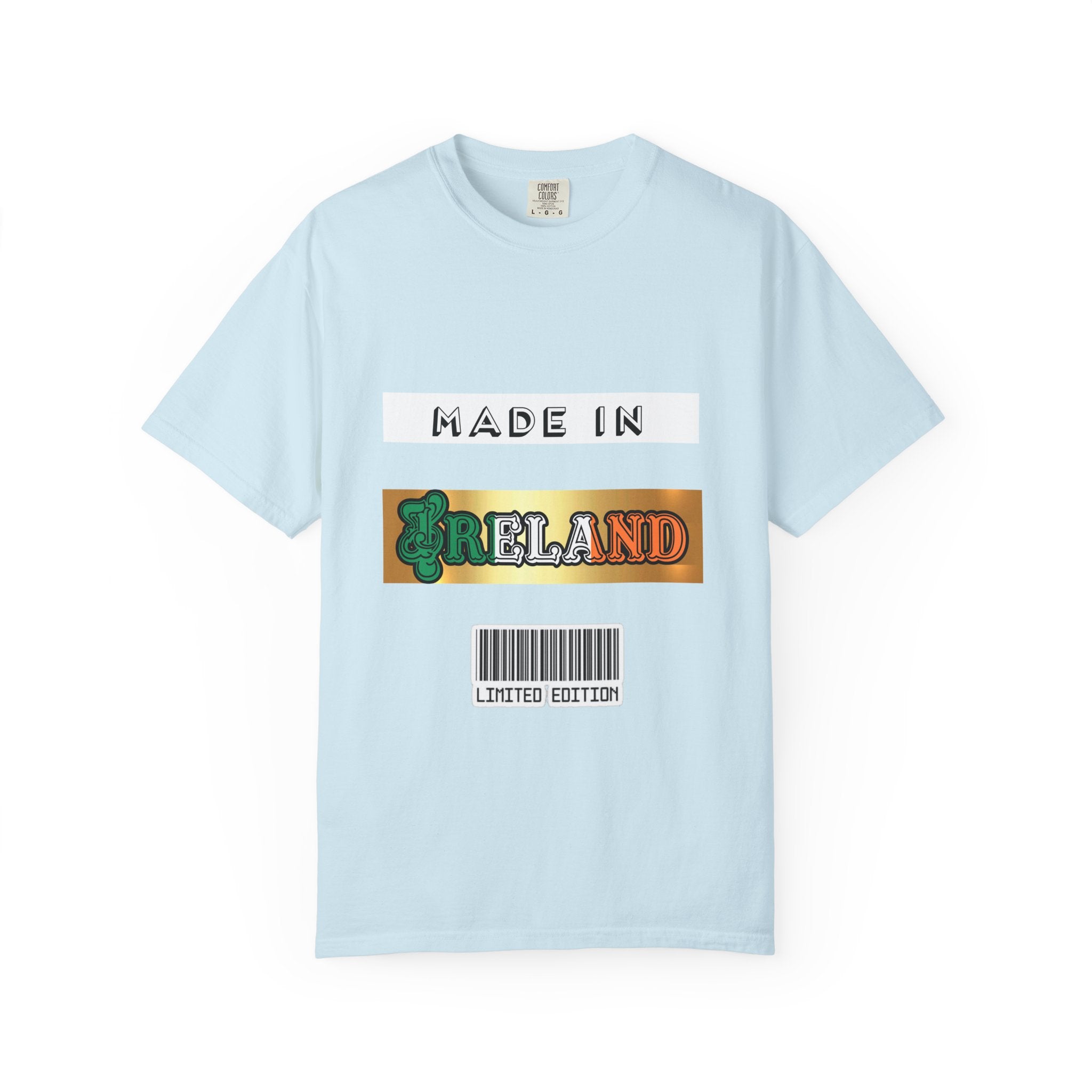 Made in Ireland Limited Edition T-Shirt, Unisex Garment-Dyed Tee for Travel Lovers, Gifts for St. Patrick's Day, Irish Pride Apparel