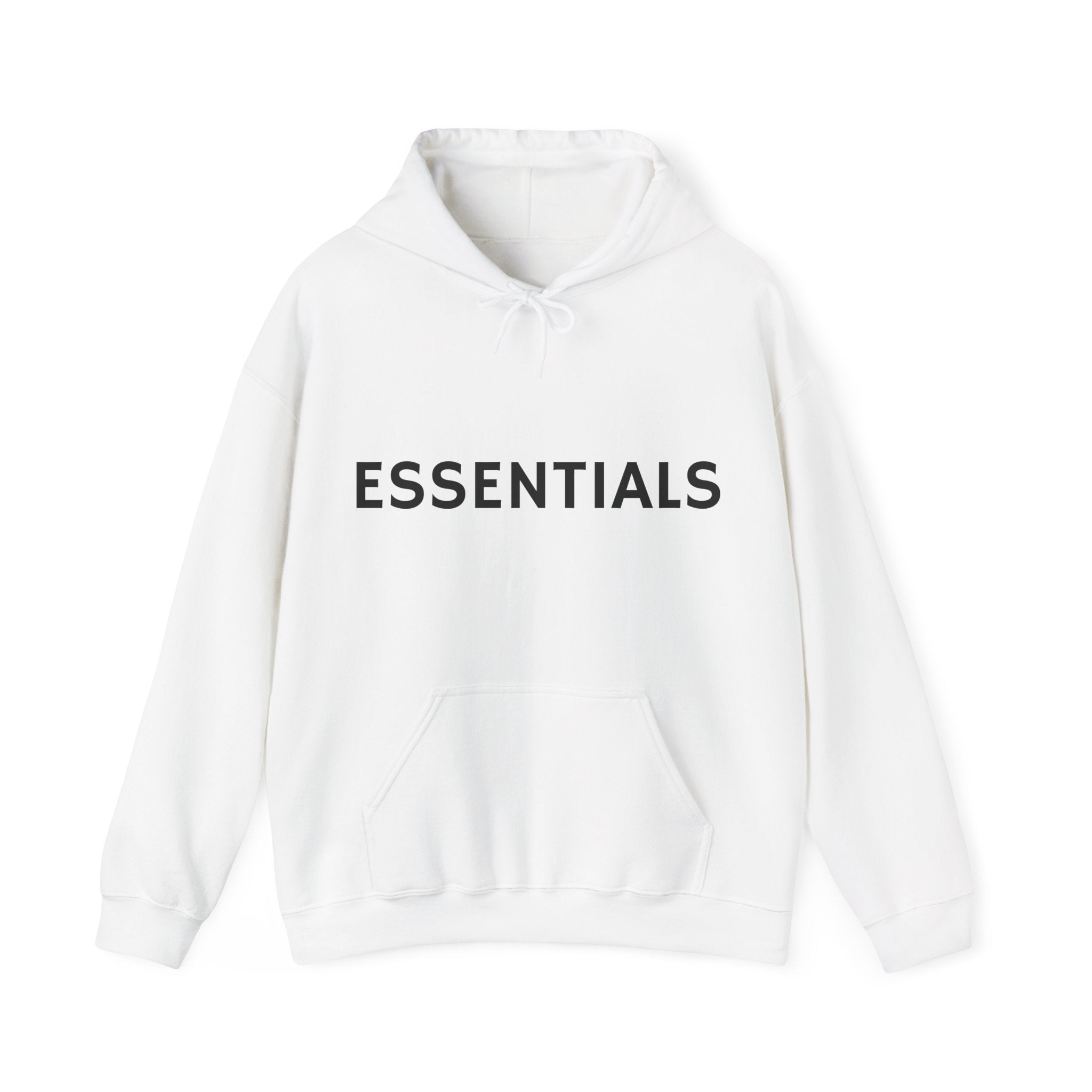 Minimalist Essentials Hoodie - Cozy Streetwear, Unisex Sweatshirt, Casual Outfit, Gift for Him/Her, Everyday Essentials