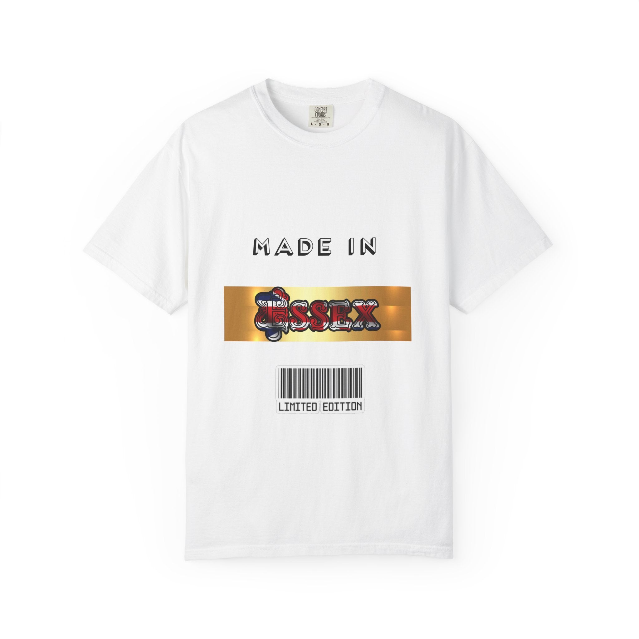 Limited Edition Made in Essex T-Shirt, Unisex Tee, Graphic Tee, Casual Wear, Gift for Essex Lovers, Summer Fashion