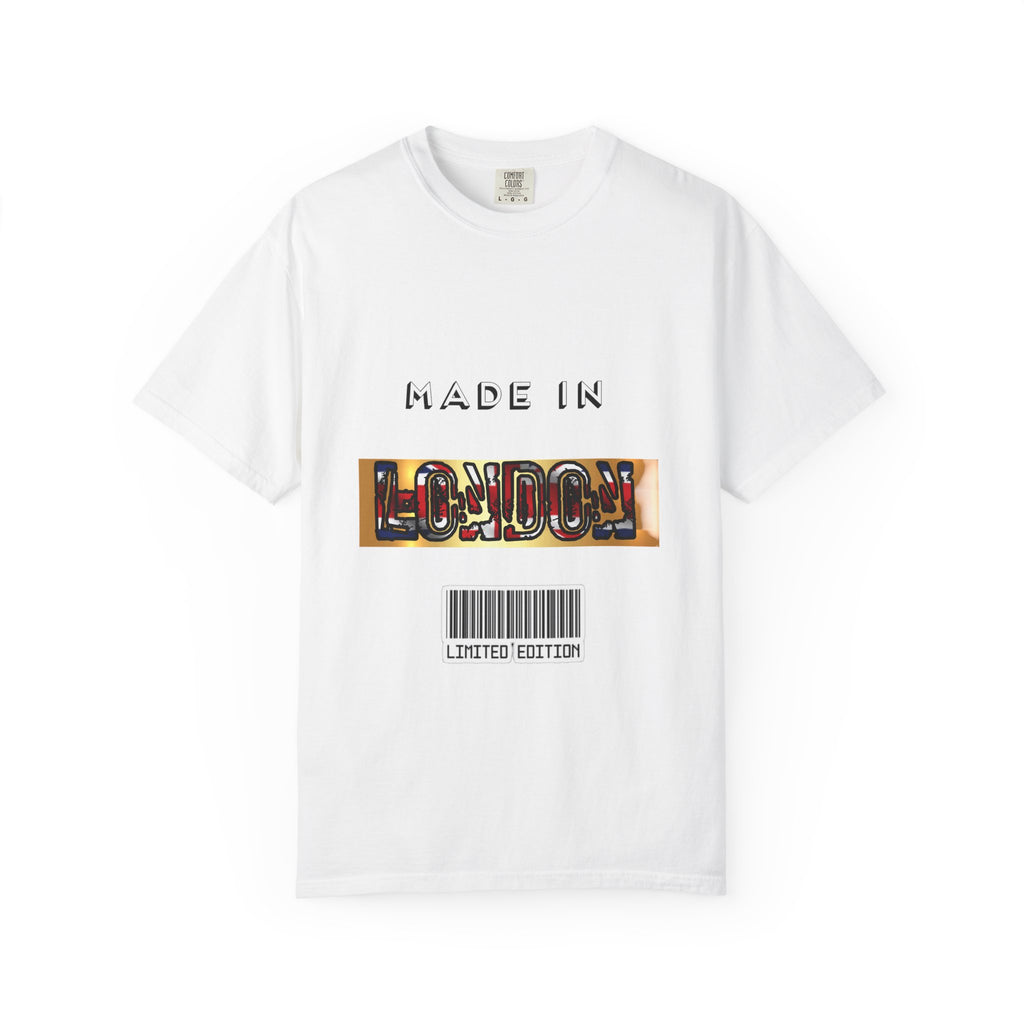Limited Edition Made in London Unisex T-Shirt, Casual Wear, Streetwear, Gift for Travelers, Unique Fashion Statement