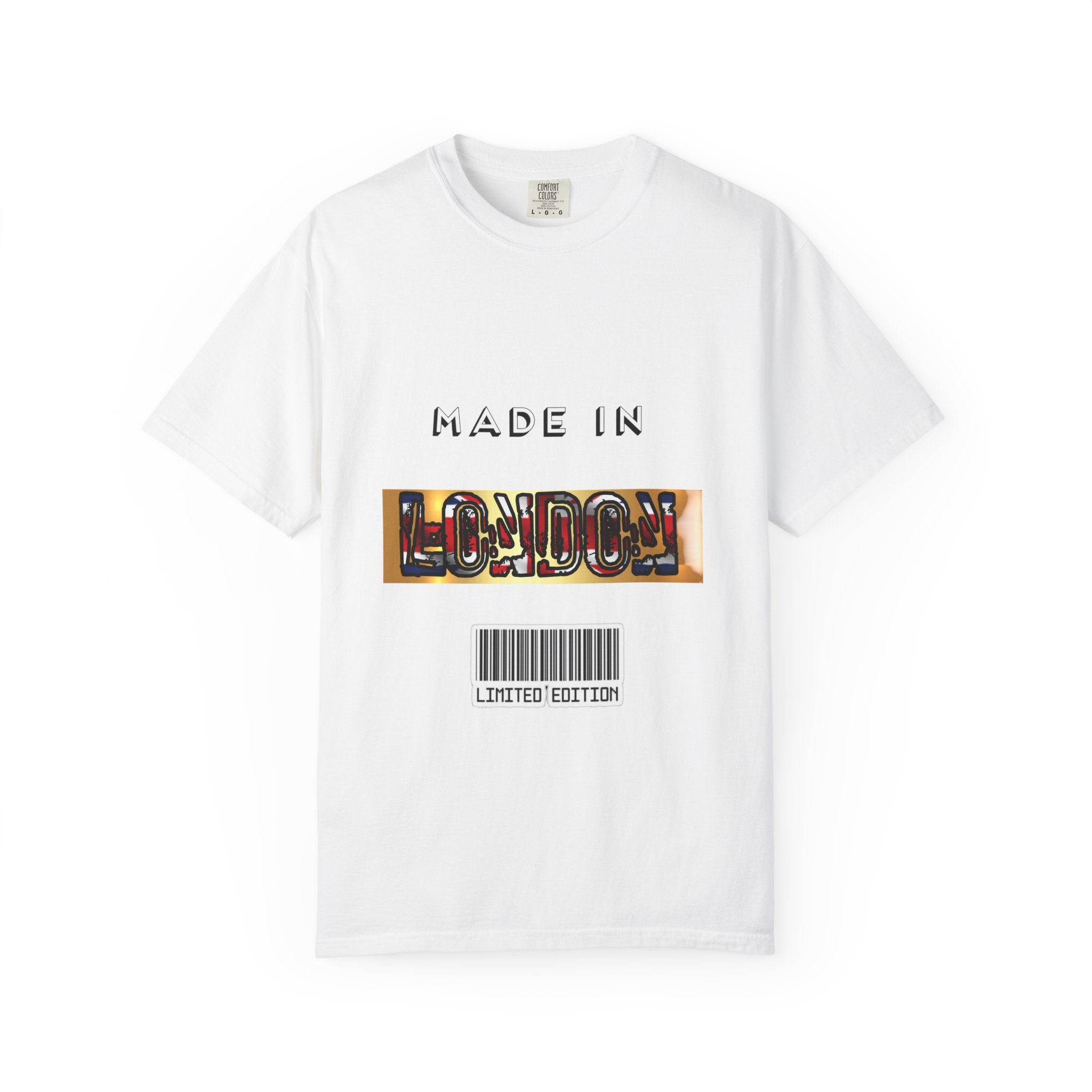 Limited Edition Made in London Unisex T-Shirt, Casual Wear, Streetwear, Gift for Travelers, Unique Fashion Statement