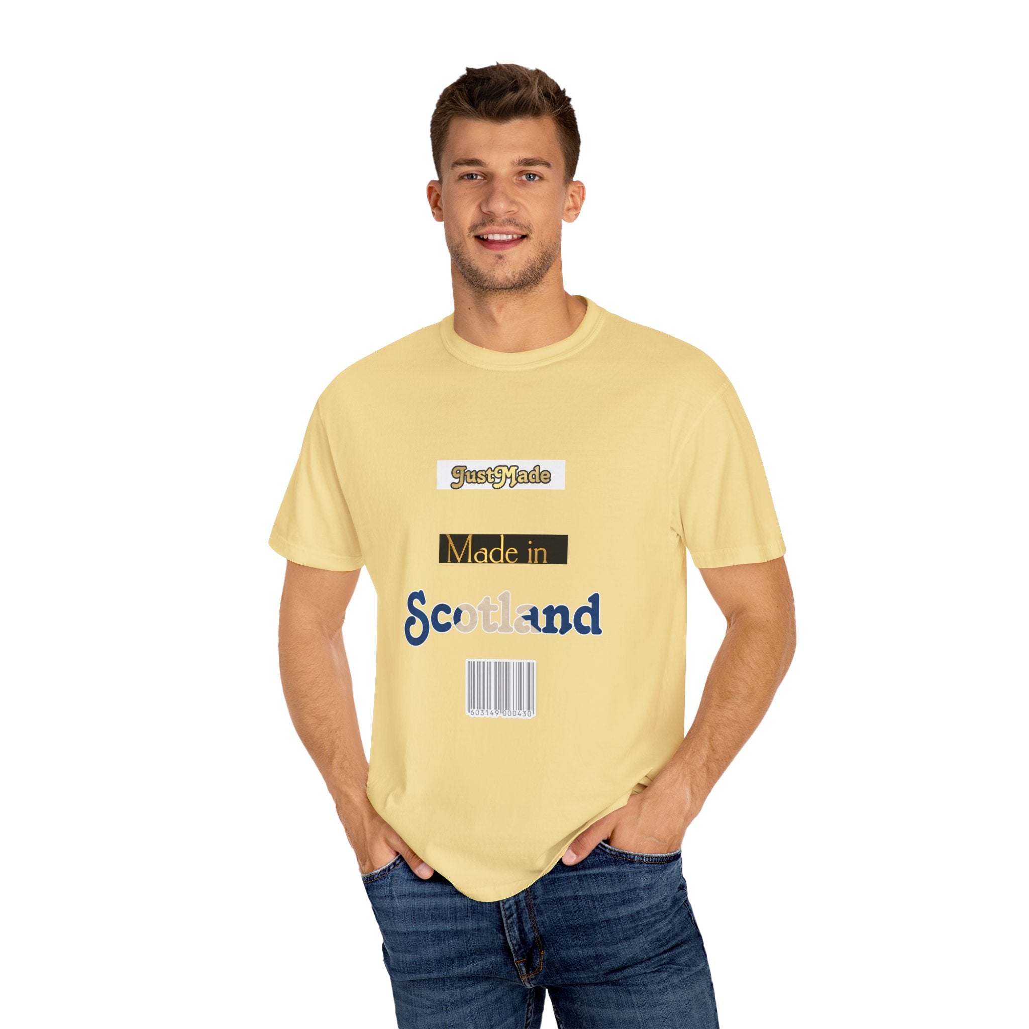 Scottish Vibes T-Shirt, Casual Tee, Gift for Travelers, Summer Fashion, Unisex Apparel, Made in Scotland Shirt