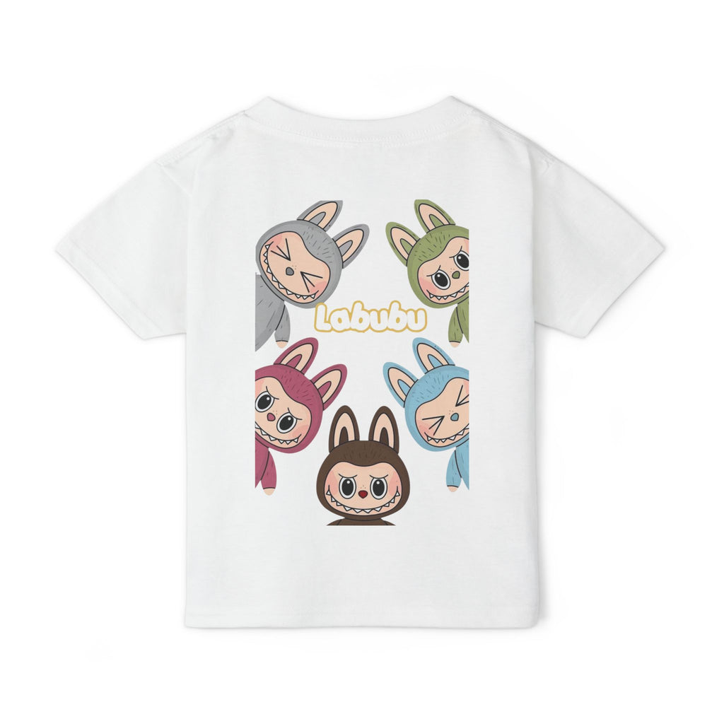 Cute Toddler T-shirt with Adorable Bunny Characters, Kids' Graphic Tee, Animal Print Shirt, Birthday Gift, Easter Outfit, Playful Apparel