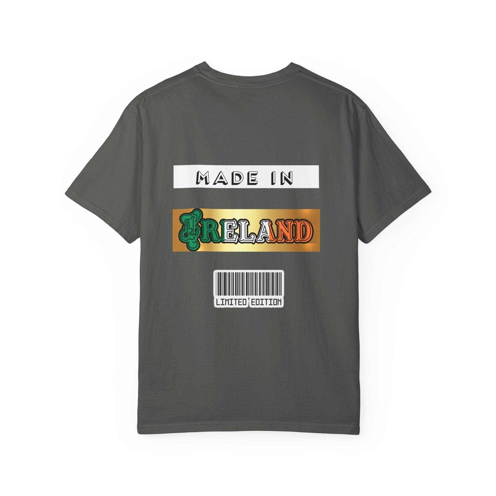 Made in Ireland Limited Edition T-Shirt, Unisex Garment-Dyed Tee for Travel Lovers, Gifts for St. Patrick's Day, Irish Pride Apparel