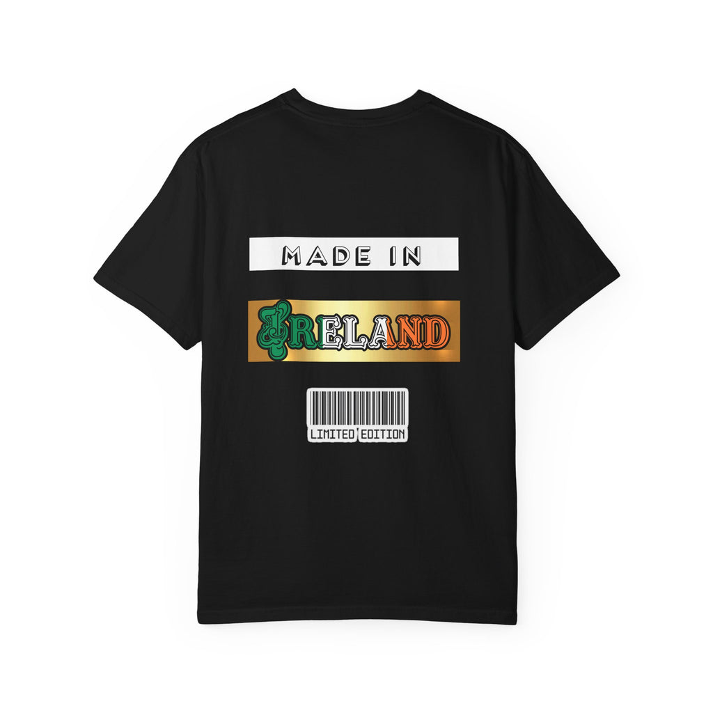 Made in Ireland Limited Edition T-Shirt, Unisex Garment-Dyed Tee for Travel Lovers, Gifts for St. Patrick's Day, Irish Pride Apparel
