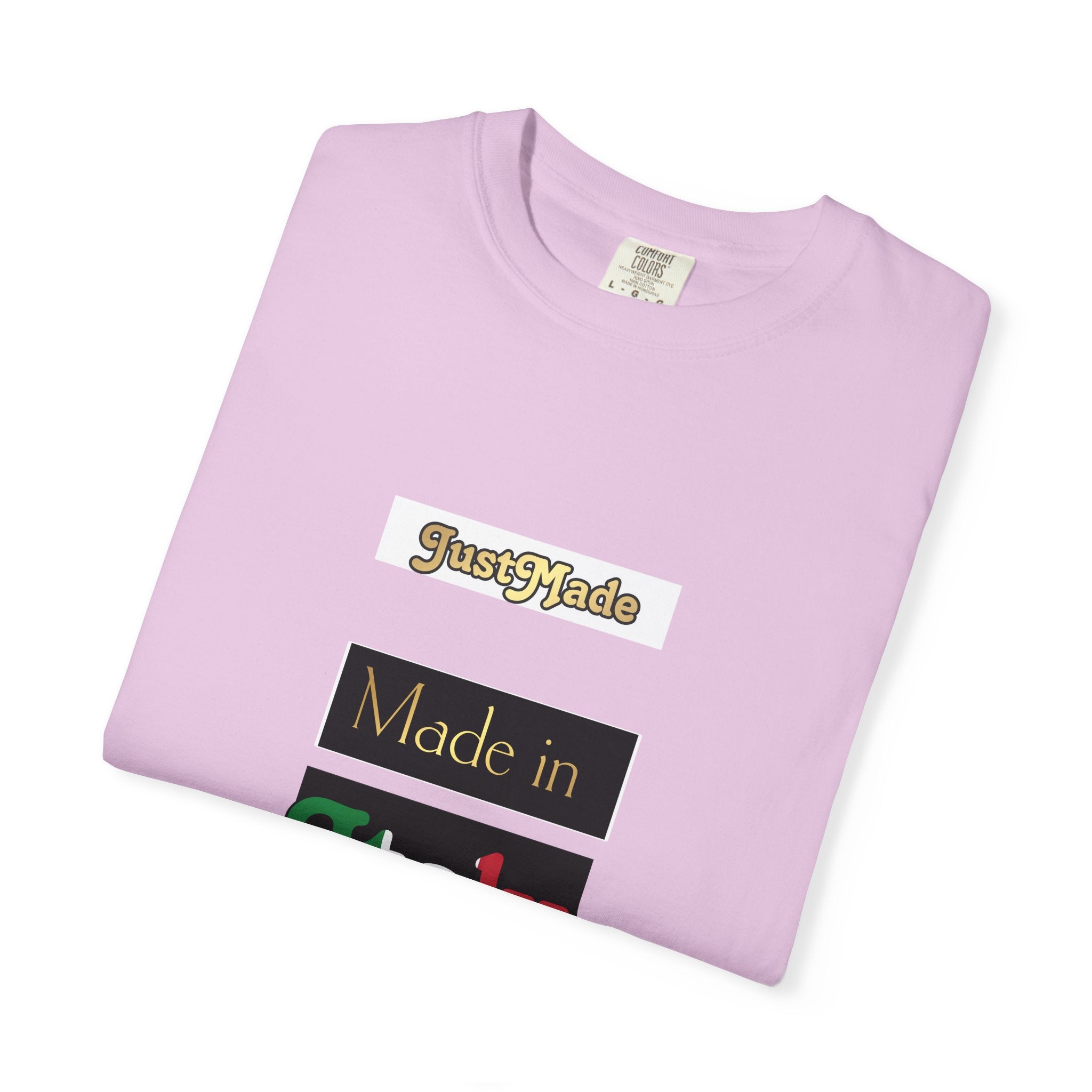 Italian-Inspired Unisex T-Shirt, Just Made Design, Perfect for Travel, Gifts, Casual Wear, Unique Fashion Statement