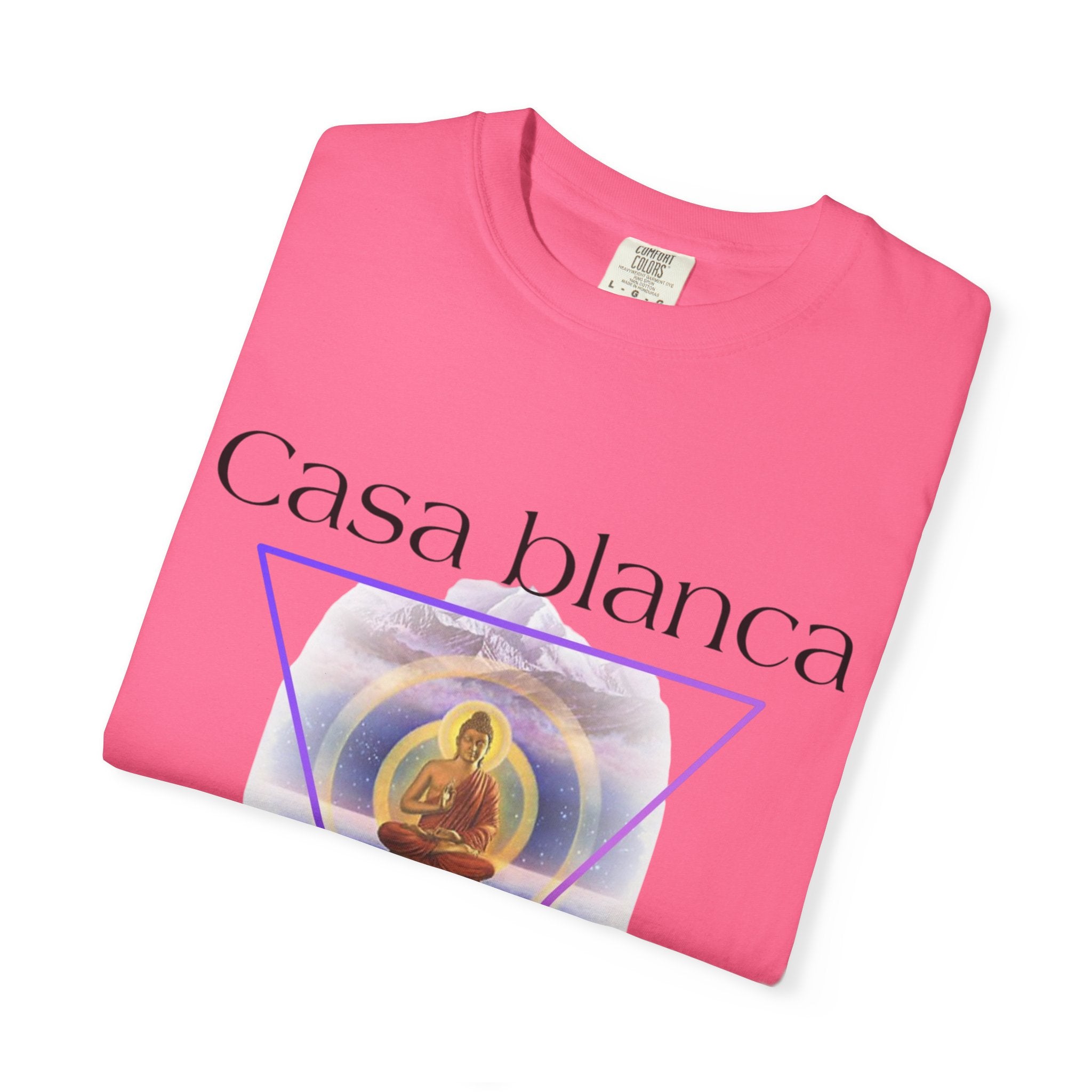 Casa Blanca Tennis Club T-Shirt | Unisex, Garment-Dyed, Casual Wear, Summer Outfit, Tennis Enthusiast Gift, Sporty Style