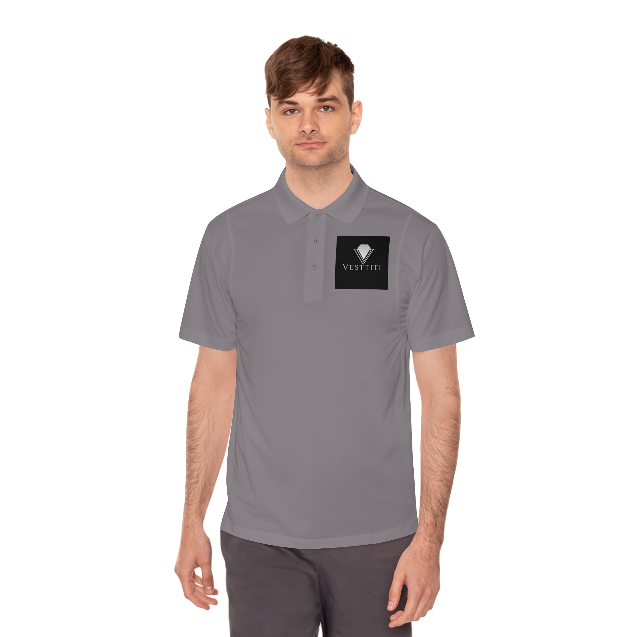 Men's Sport Polo Shirt - Activewear for Fitness, Casual Outings, Club Events, Gift for Dad, Stylish Wardrobe Essential