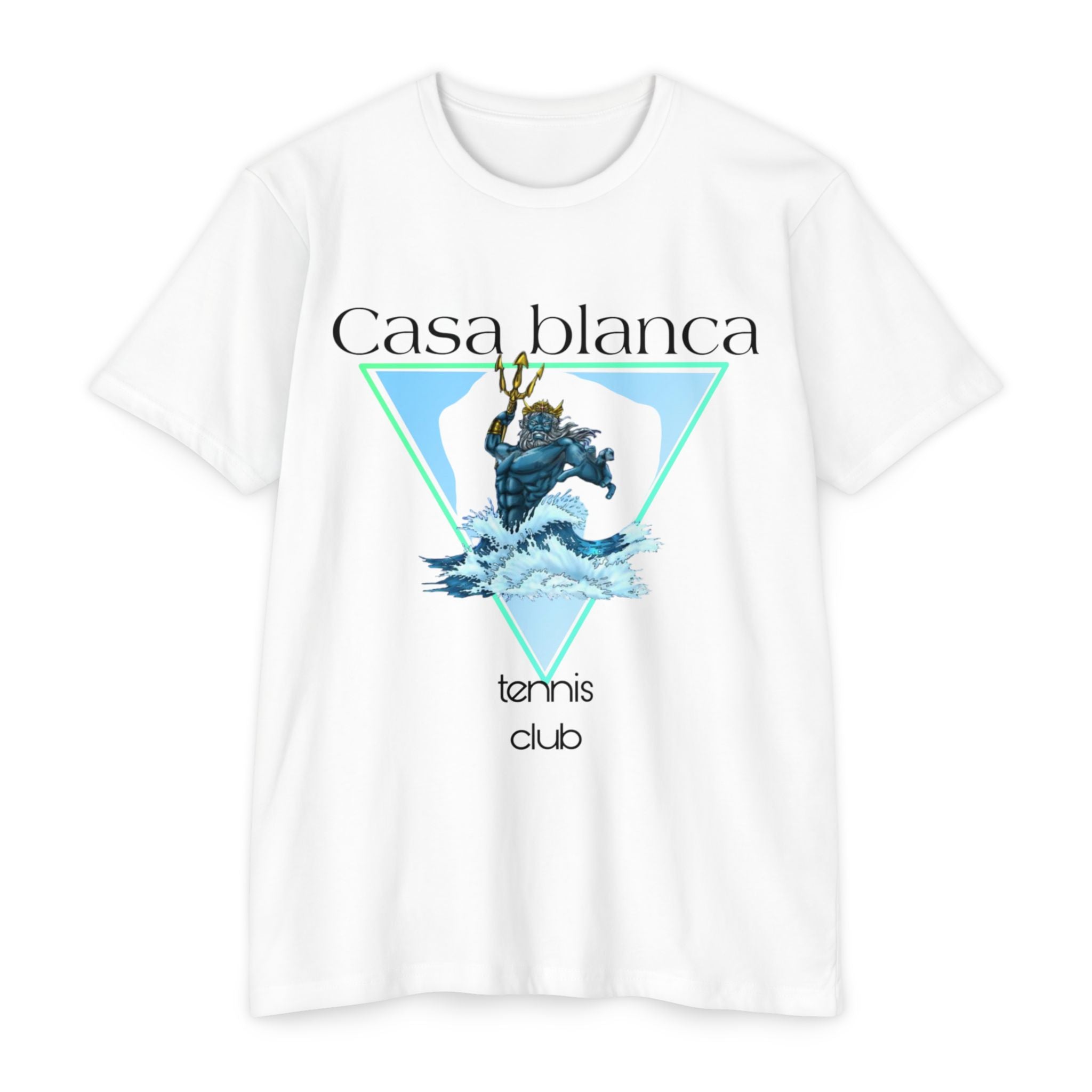Casa Blanca Tennis Club Graphic T-Shirt | Vintage Style Tee, Casual Summer Wear, Gift for Tennis Lovers, Beach Day Essential