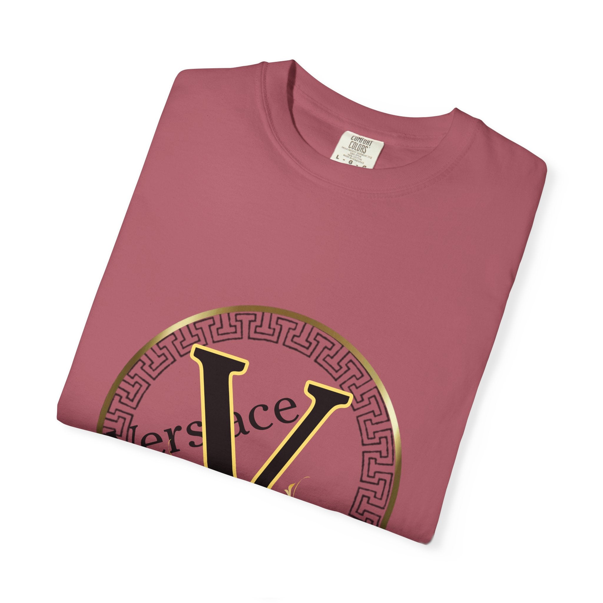 Versace-Inspired Unisex T-Shirt, Trendy Graphic Tee, Casual Wear, Gift for Fashion Lovers, Stylish Everyday Shirt