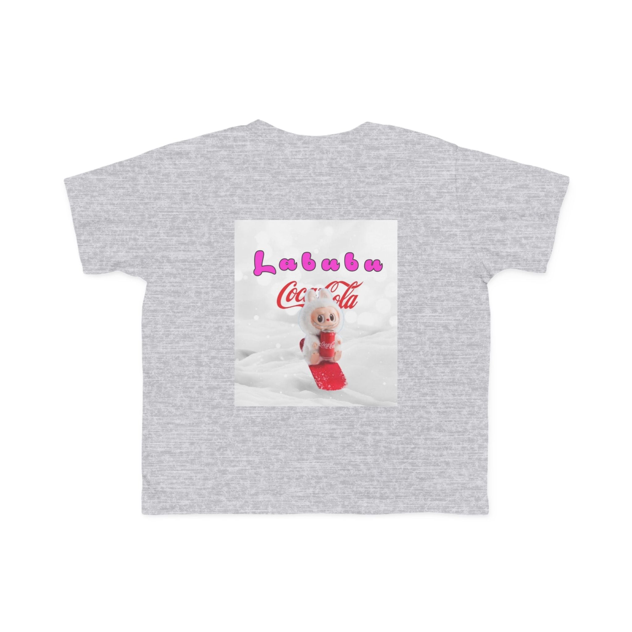 Toddler's Fun Jersey Tee, Cute Cartoon Shirt, Kids' Apparel, Holiday Gift, Playful T-Shirt, Coca-Cola Theme
