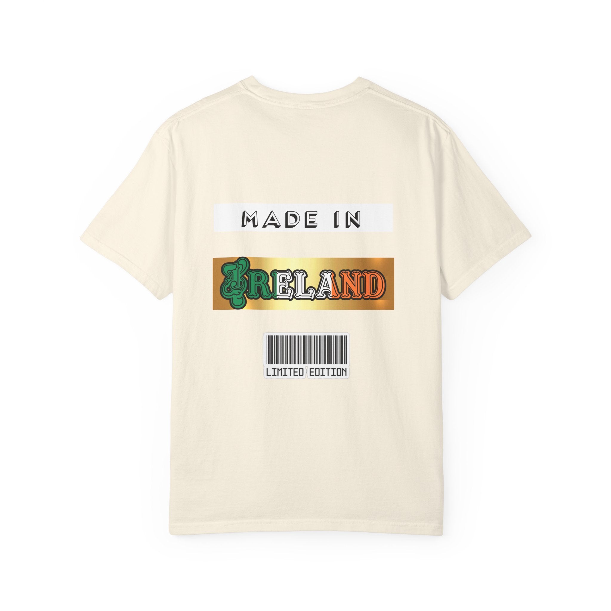 Made in Ireland Limited Edition T-Shirt, Unisex Garment-Dyed Tee for Travel Lovers, Gifts for St. Patrick's Day, Irish Pride Apparel