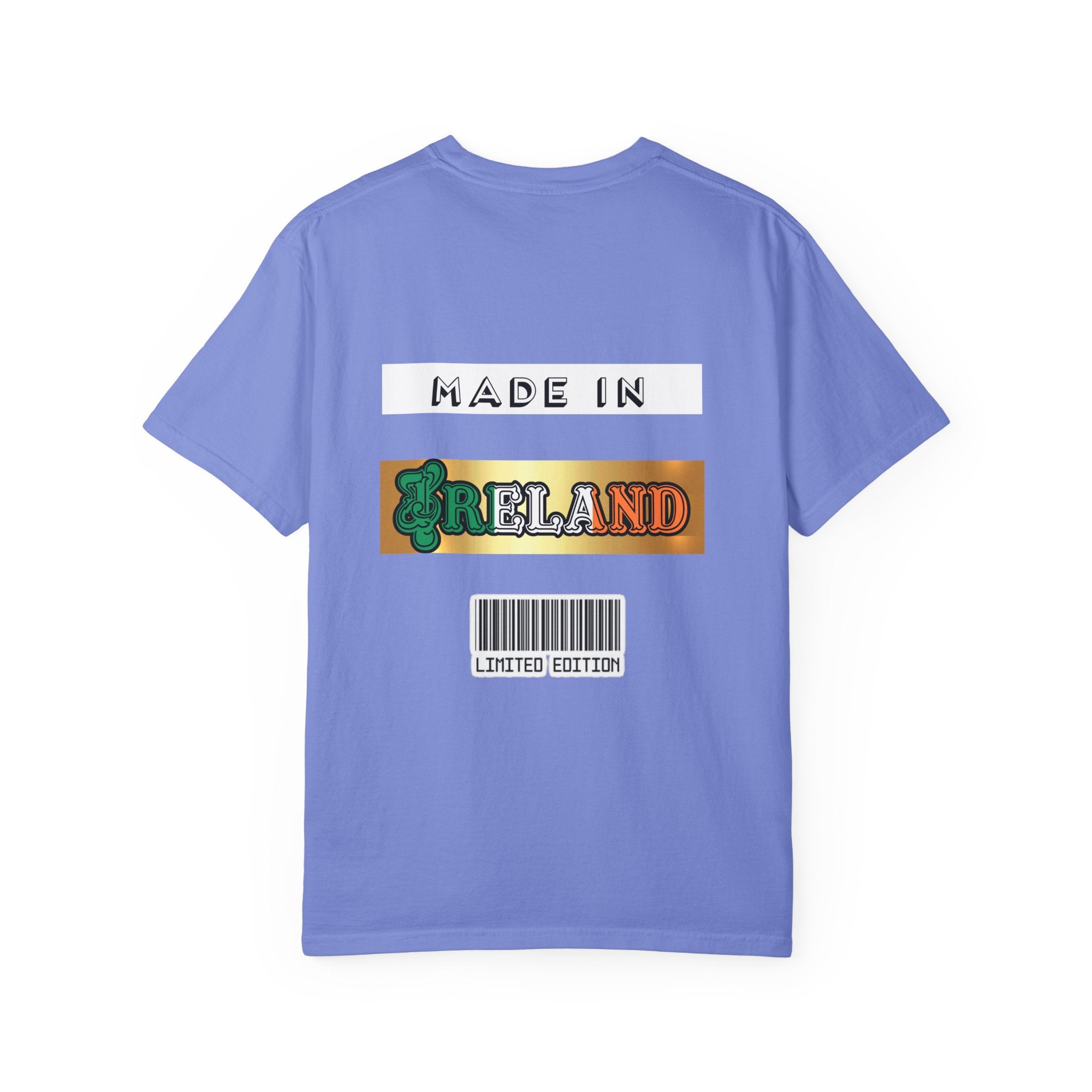 Made in Ireland Limited Edition T-Shirt, Unisex Garment-Dyed Tee for Travel Lovers, Gifts for St. Patrick's Day, Irish Pride Apparel