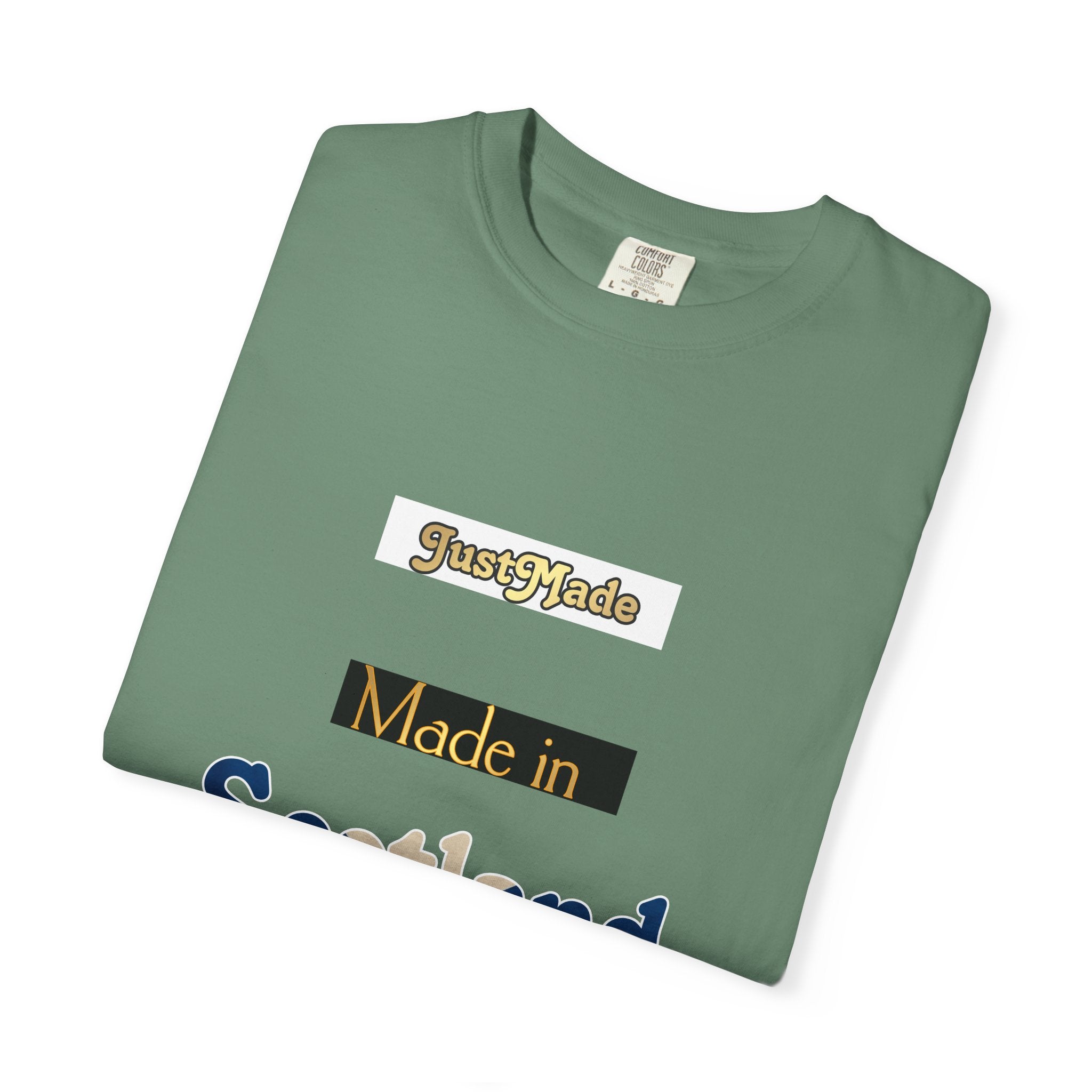 Scottish Vibes T-Shirt, Casual Tee, Gift for Travelers, Summer Fashion, Unisex Apparel, Made in Scotland Shirt