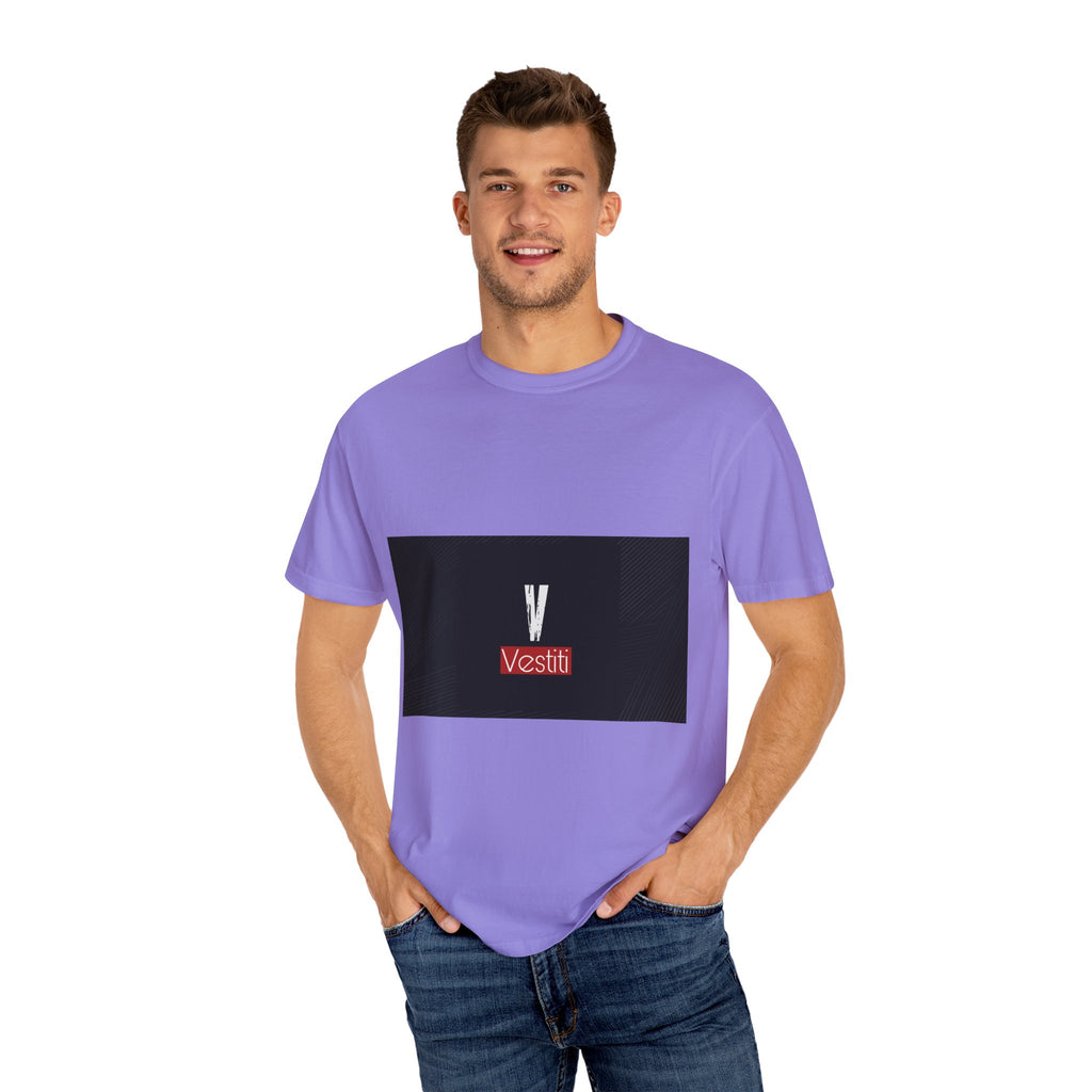 Garment-Dyed T-shirt with Modern Design, Trendy Casual Wear, Gifts for Fashion Lovers, Everyday Comfort, Unisex Apparel