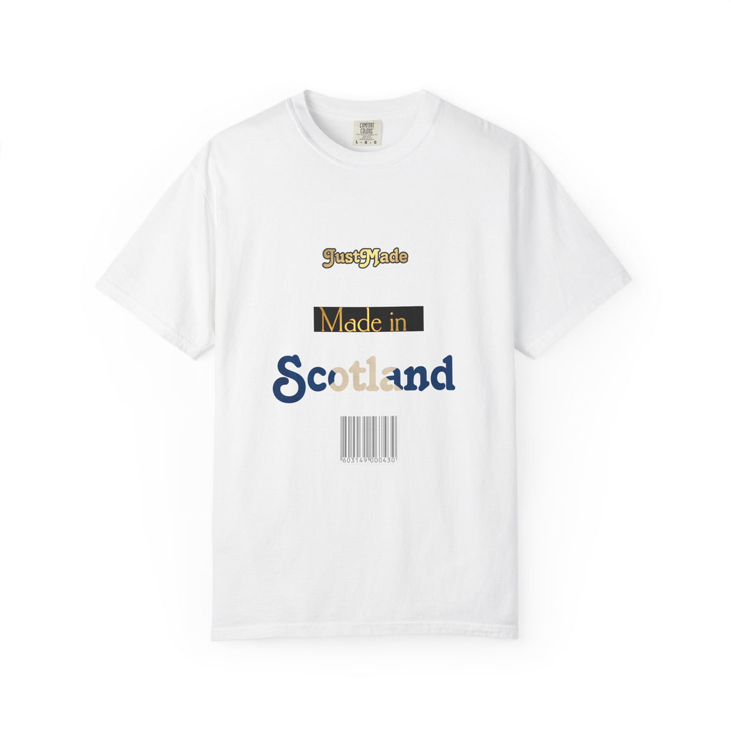 Scottish Vibes T-Shirt, Casual Tee, Gift for Travelers, Summer Fashion, Unisex Apparel, Made in Scotland Shirt