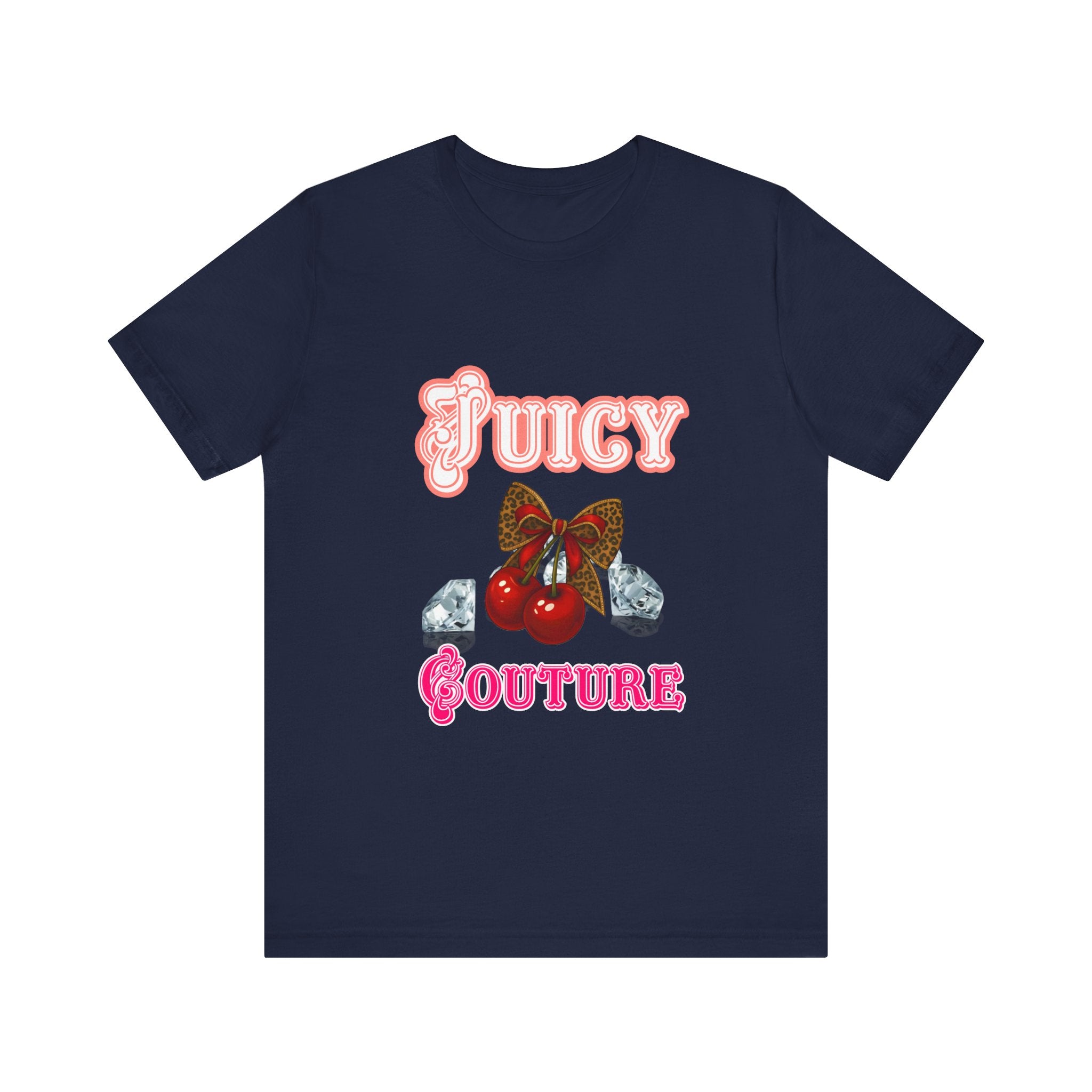 Juicy Couture Butterfly Tee, Trendy Graphic Tee, Fashionable Summer Shirt, Gift for Fashion Lovers, Casual Wear, Stylish Top