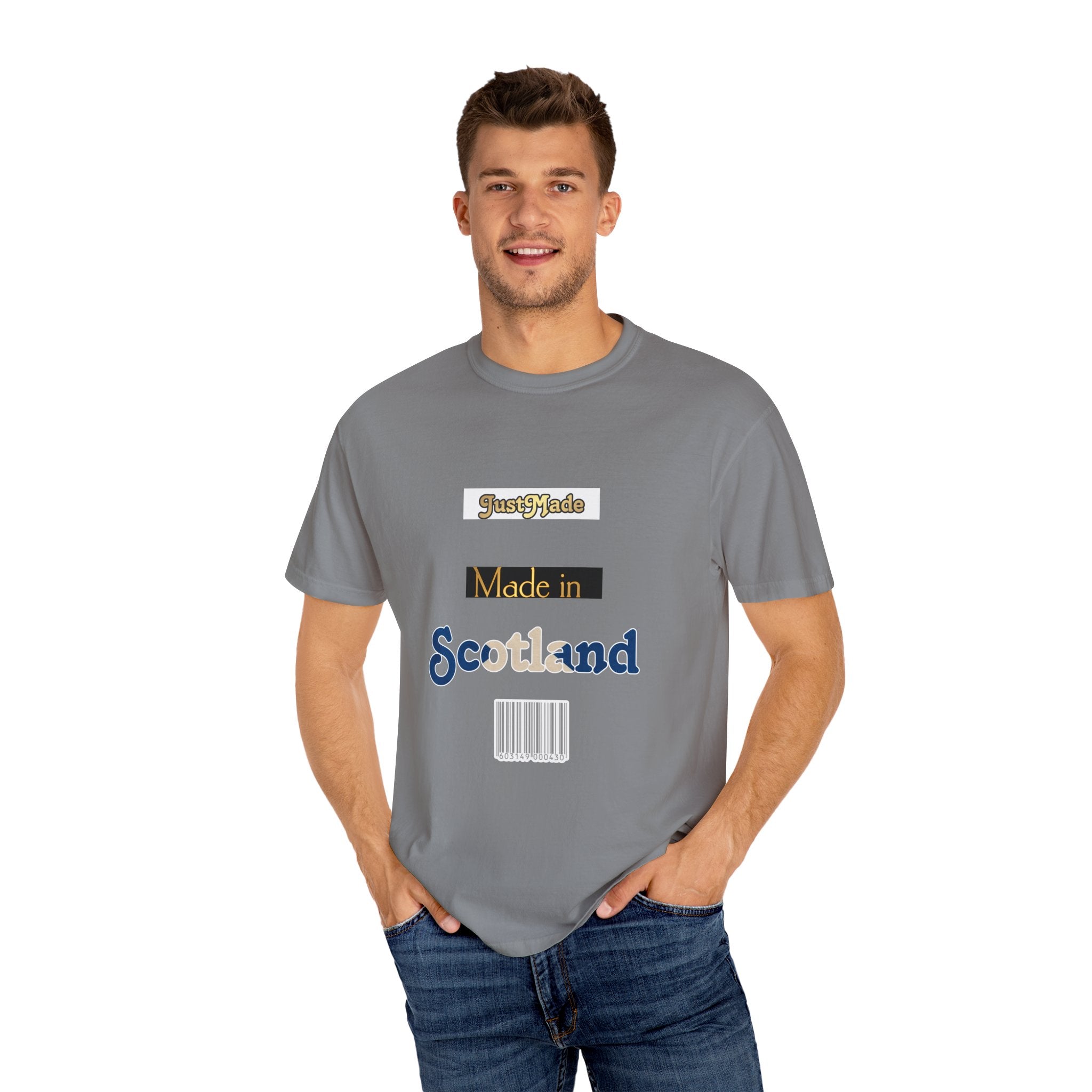 Scottish Vibes T-Shirt, Casual Tee, Gift for Travelers, Summer Fashion, Unisex Apparel, Made in Scotland Shirt