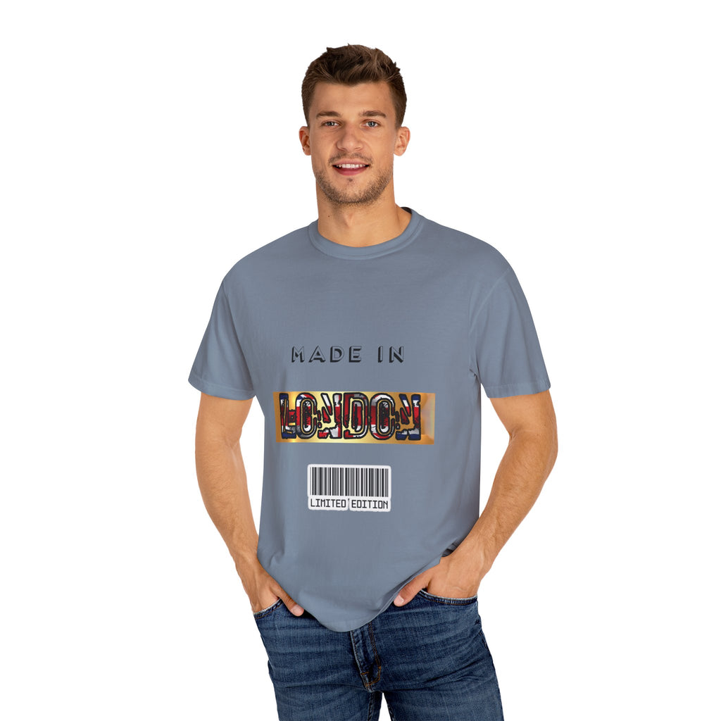 Limited Edition Made in London Unisex T-Shirt, Casual Wear, Streetwear, Gift for Travelers, Unique Fashion Statement