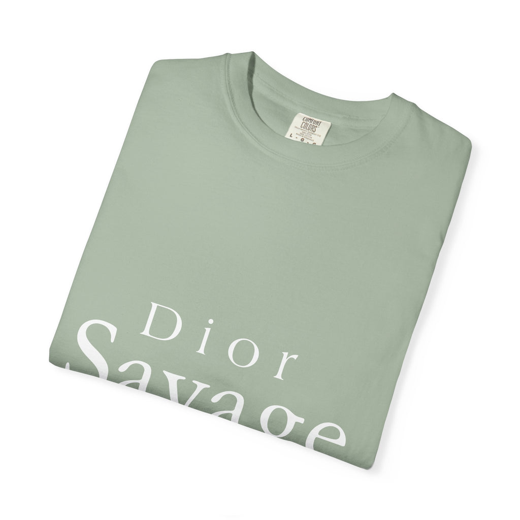 Savage Statement Unisex Garment-Dyed T-Shirt - Trendy Apparel, Casual Wear, Gift for Fashion Lovers, Everyday Style, Unique Design