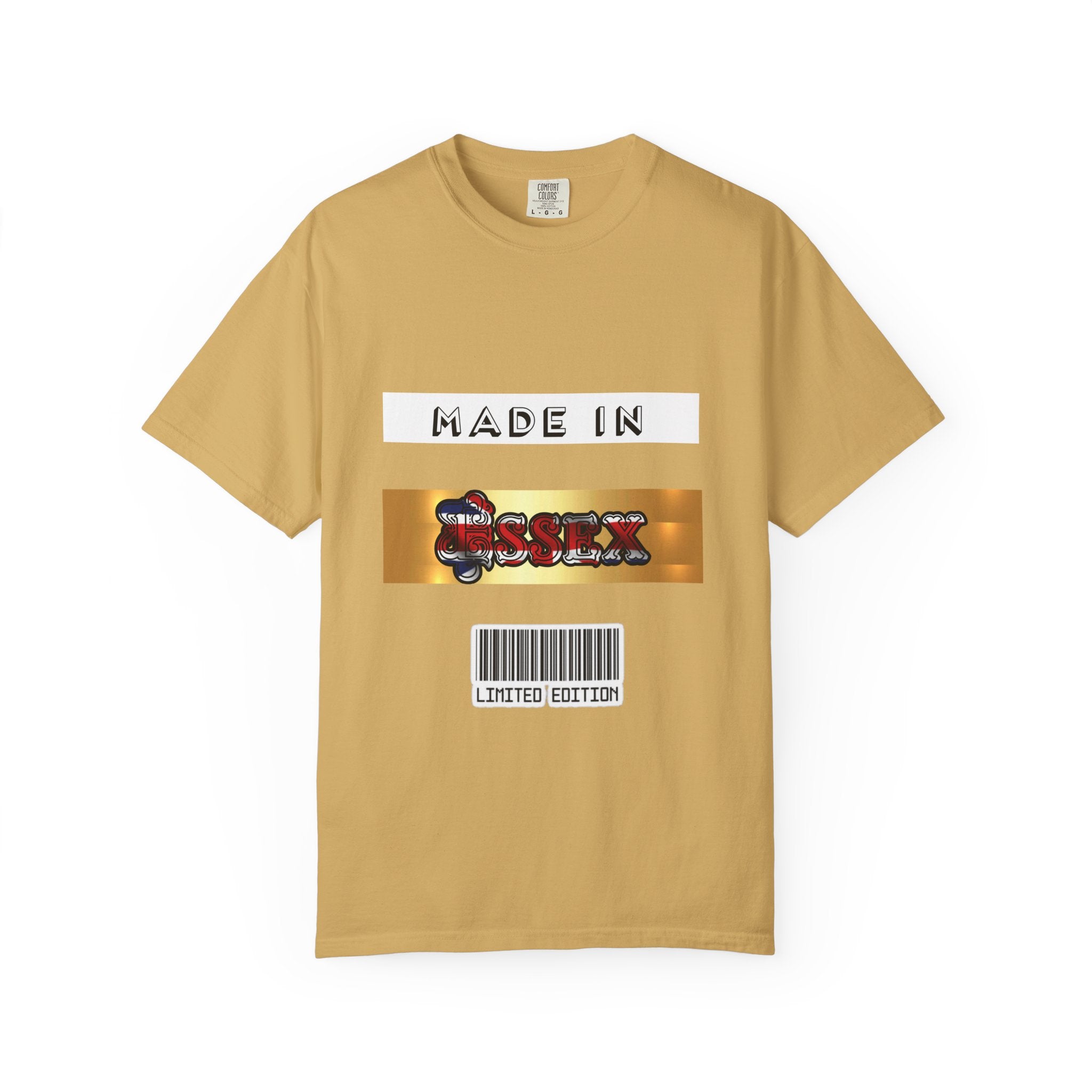 Limited Edition Made in Essex T-Shirt, Unisex Tee, Graphic Tee, Casual Wear, Gift for Essex Lovers, Summer Fashion