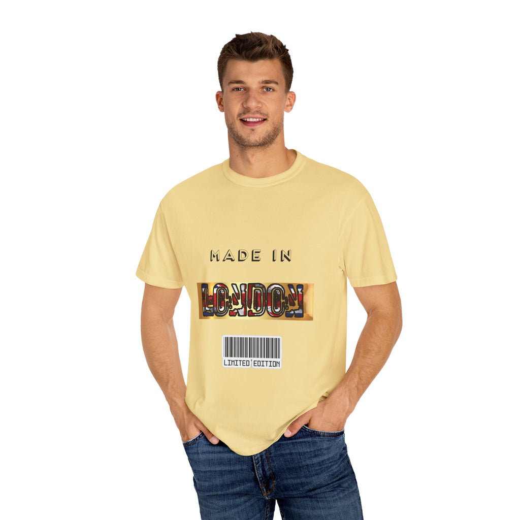 Limited Edition Made in London Unisex T-Shirt, Casual Wear, Streetwear, Gift for Travelers, Unique Fashion Statement