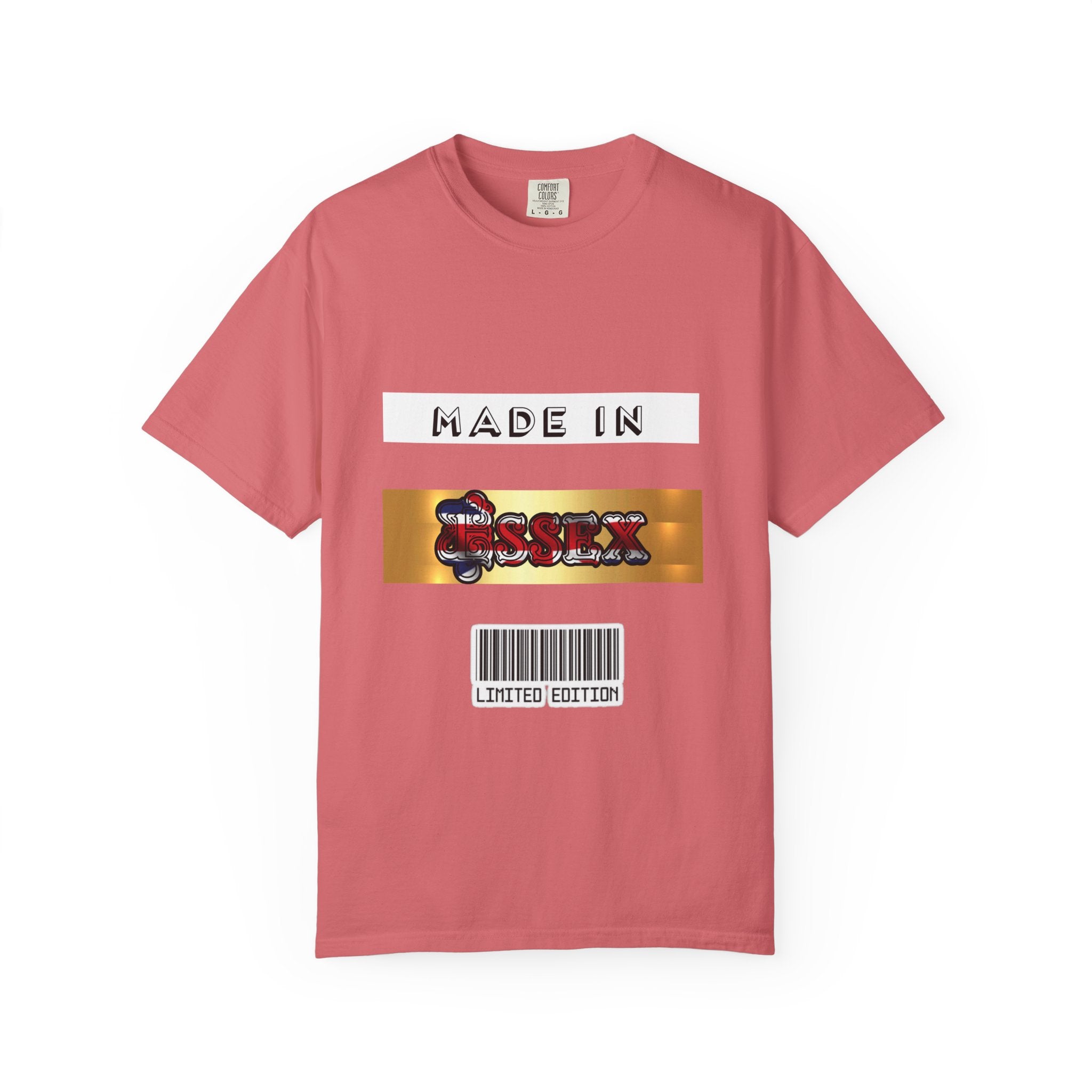 Limited Edition Made in Essex T-Shirt, Unisex Tee, Graphic Tee, Casual Wear, Gift for Essex Lovers, Summer Fashion