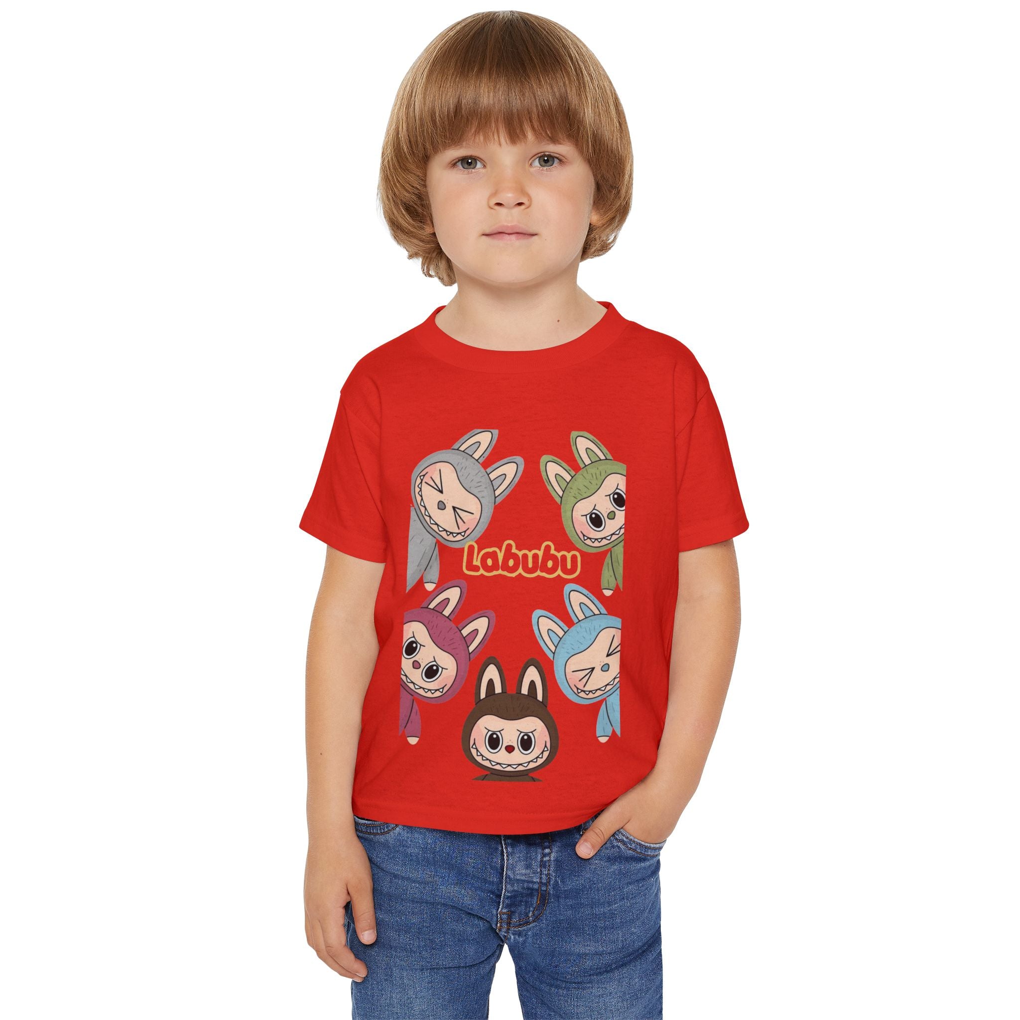 Cute Toddler T-shirt with Adorable Bunny Characters, Kids' Graphic Tee, Animal Print Shirt, Birthday Gift, Easter Outfit, Playful Apparel