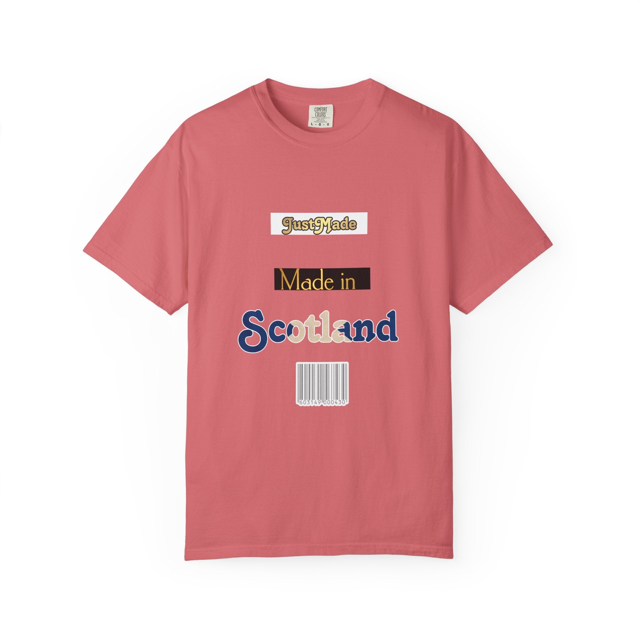 Scottish Vibes T-Shirt, Casual Tee, Gift for Travelers, Summer Fashion, Unisex Apparel, Made in Scotland Shirt