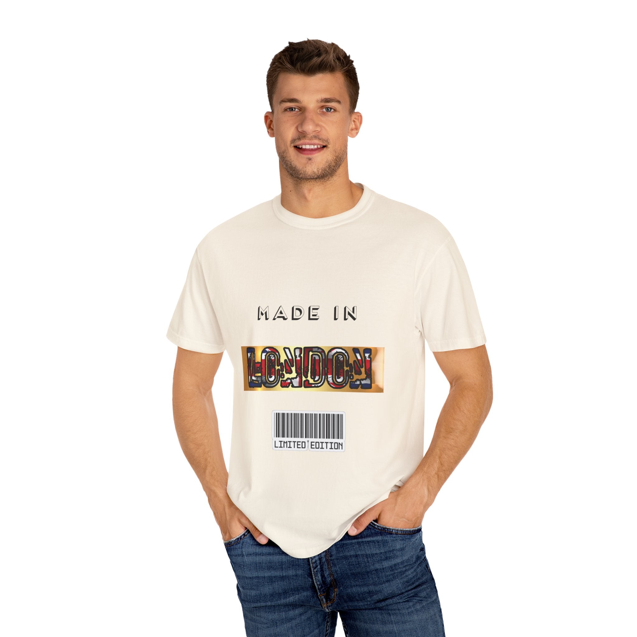 Limited Edition Made in London Unisex T-Shirt, Casual Wear, Streetwear, Gift for Travelers, Unique Fashion Statement