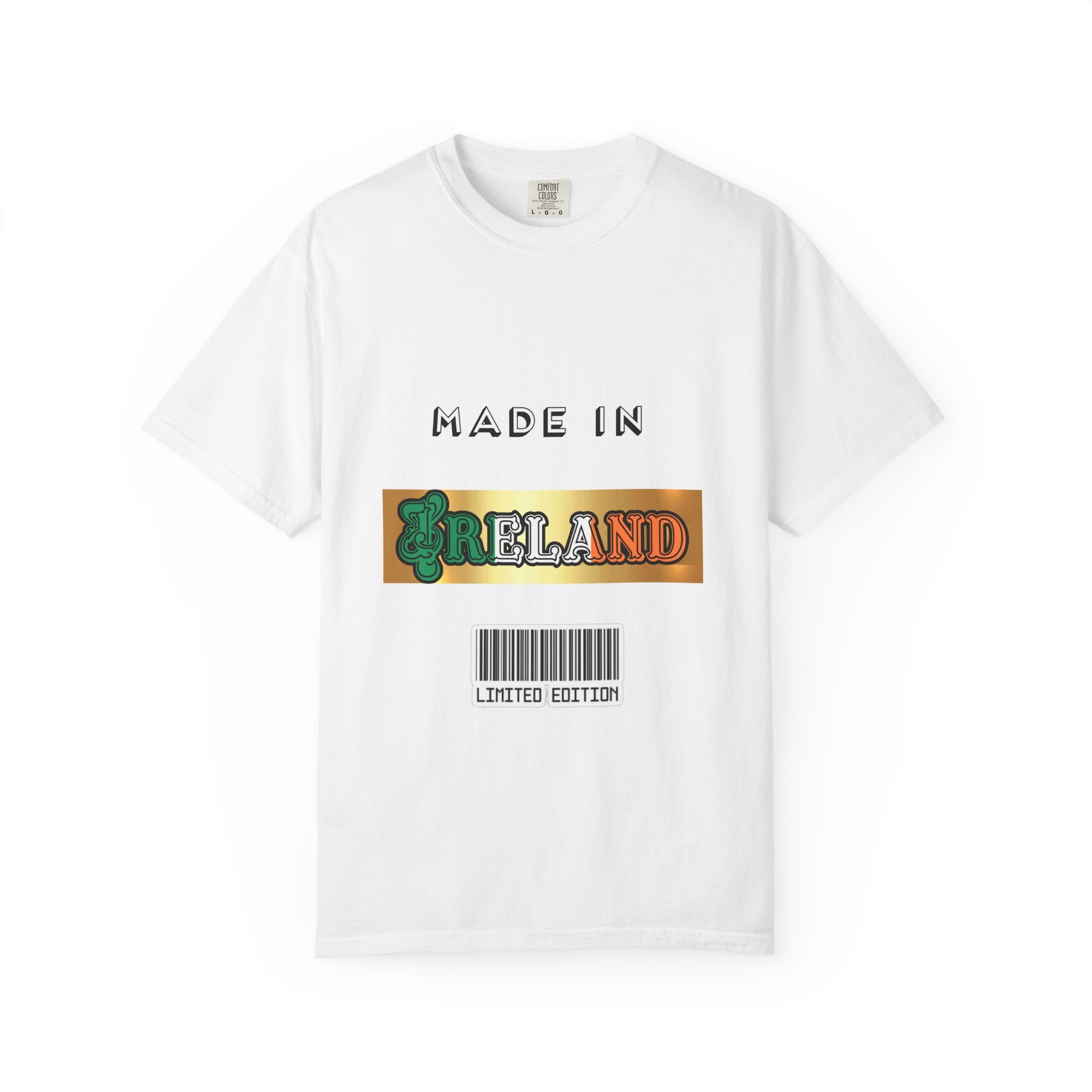 Made in Ireland Limited Edition T-Shirt, Unisex Garment-Dyed Tee for Travel Lovers, Gifts for St. Patrick's Day, Irish Pride Apparel