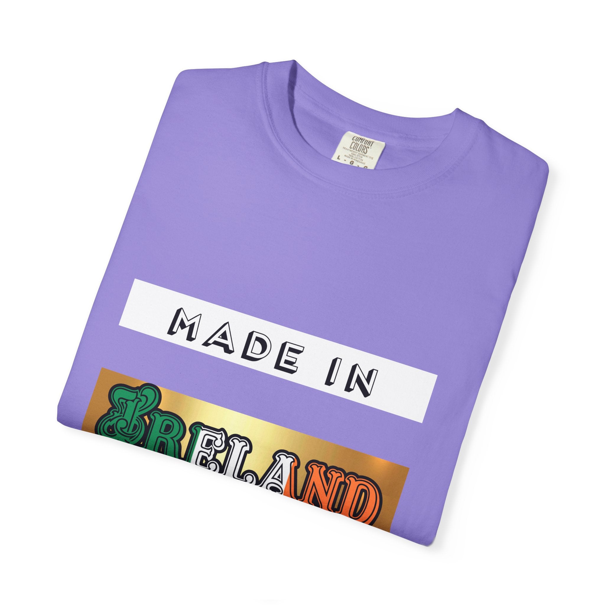Made in Ireland Limited Edition T-Shirt, Unisex Garment-Dyed Tee for Travel Lovers, Gifts for St. Patrick's Day, Irish Pride Apparel