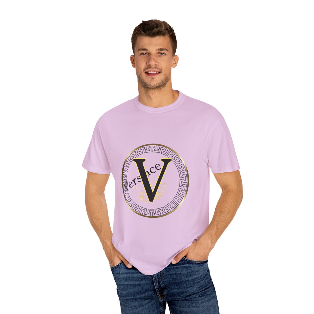 Versace-Inspired Unisex T-Shirt, Trendy Graphic Tee, Casual Wear, Gift for Fashion Lovers, Stylish Everyday Shirt