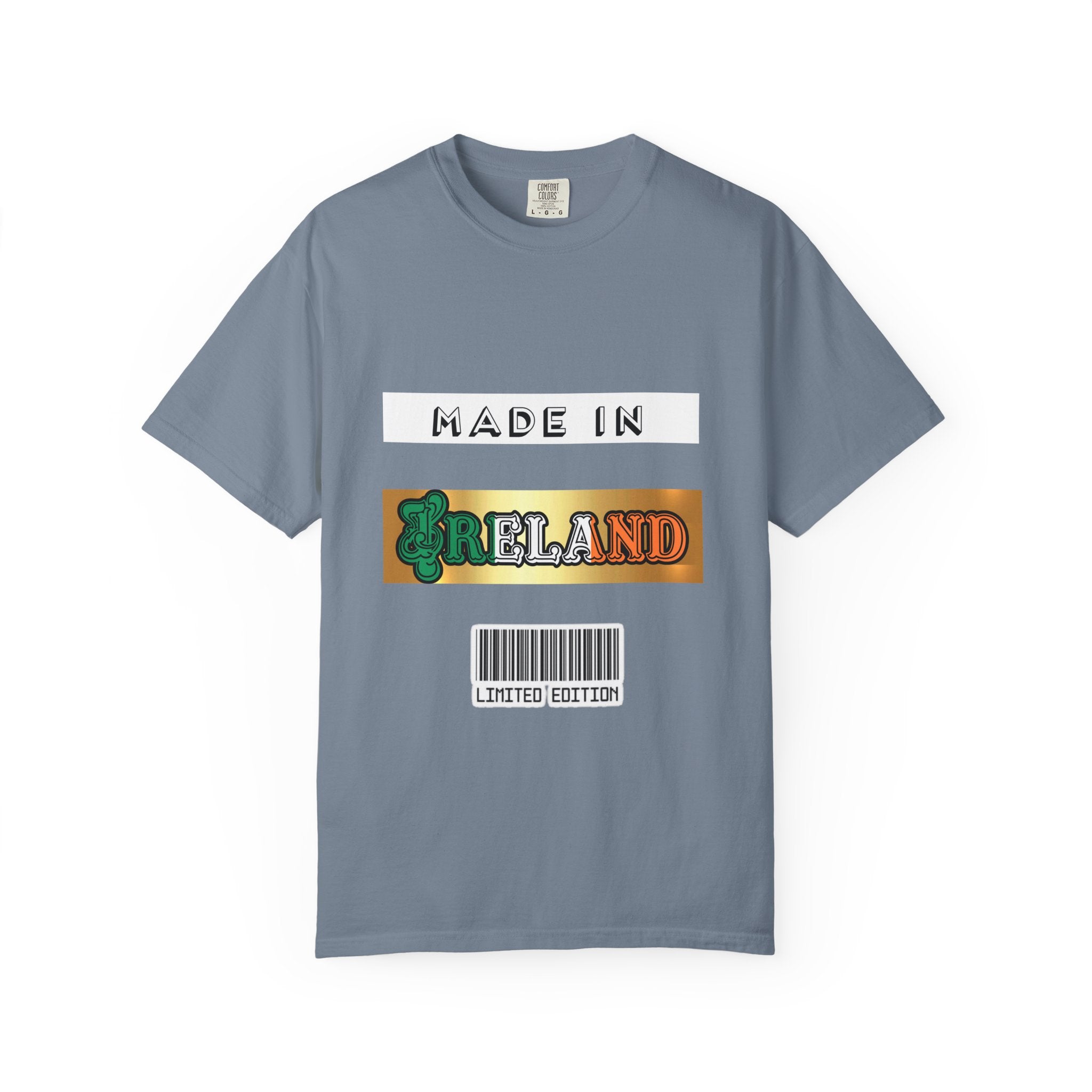 Made in Ireland Limited Edition T-Shirt, Unisex Garment-Dyed Tee for Travel Lovers, Gifts for St. Patrick's Day, Irish Pride Apparel