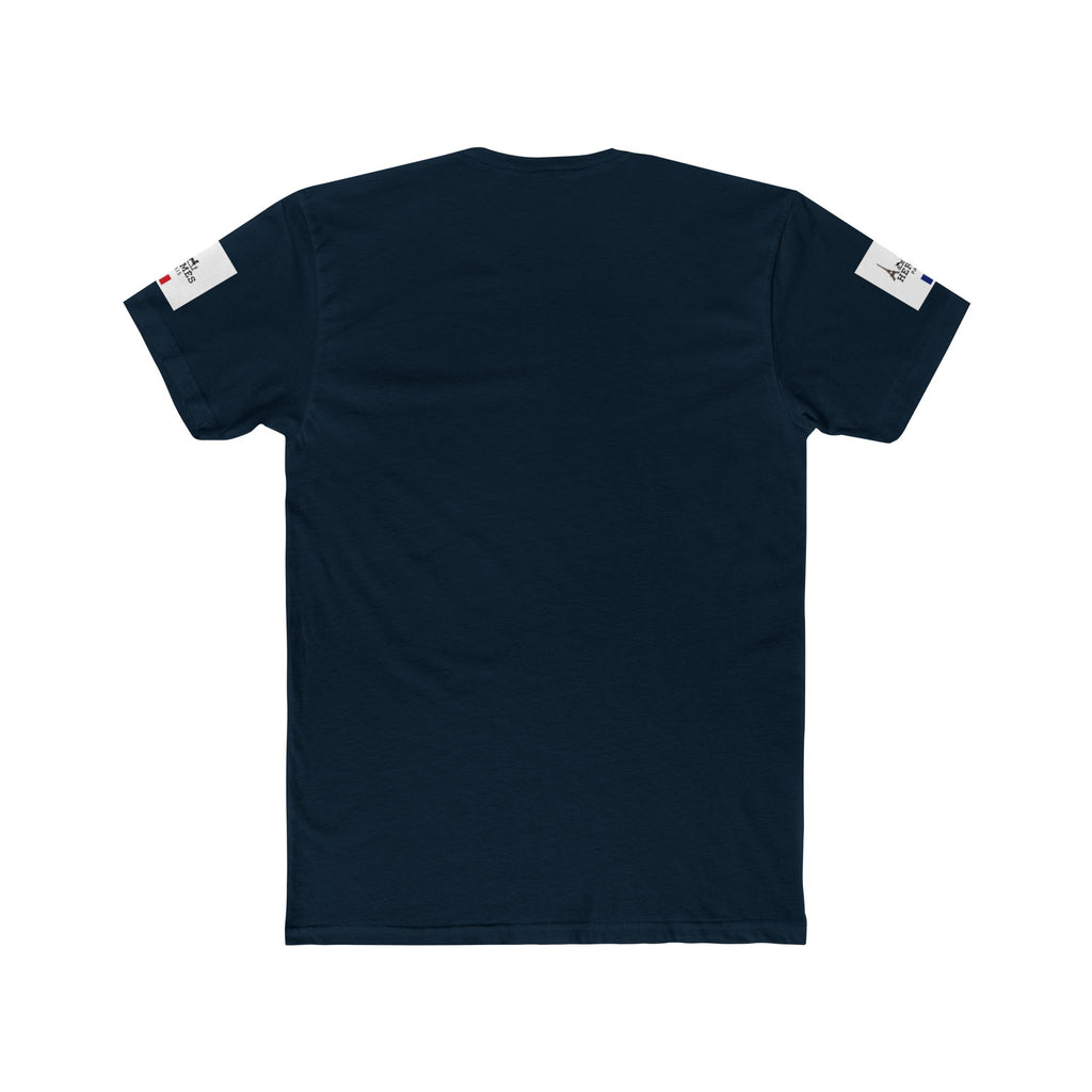 Parisian Style Cotton Crew Tee, Fashion Shirt, Travel Tee, French Style Gift, Casual Wear, Unisex Tee