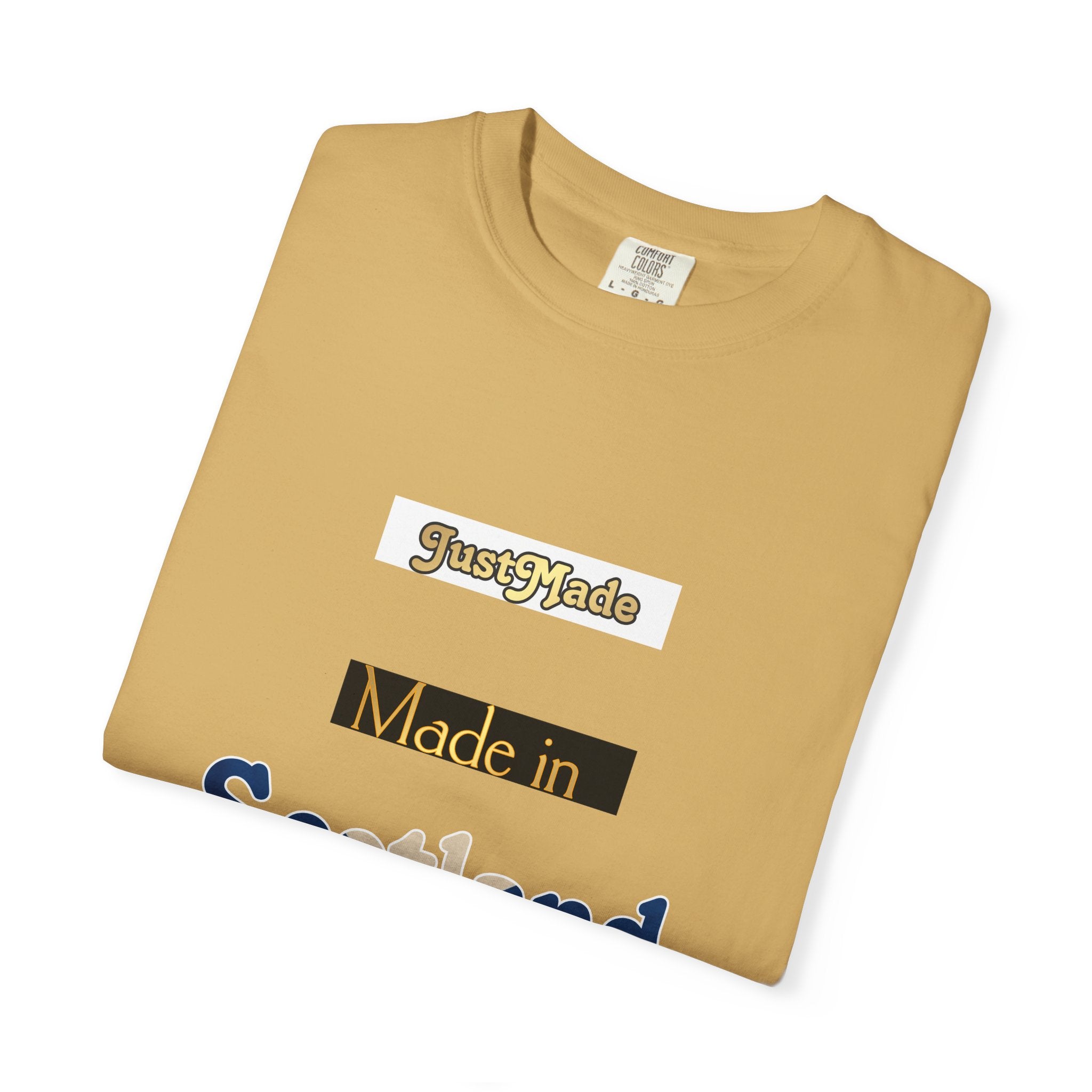 Scottish Vibes T-Shirt, Casual Tee, Gift for Travelers, Summer Fashion, Unisex Apparel, Made in Scotland Shirt