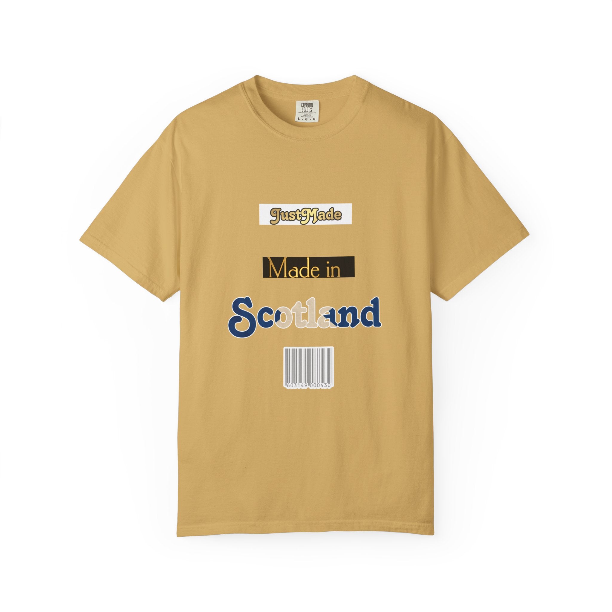 Scottish Vibes T-Shirt, Casual Tee, Gift for Travelers, Summer Fashion, Unisex Apparel, Made in Scotland Shirt