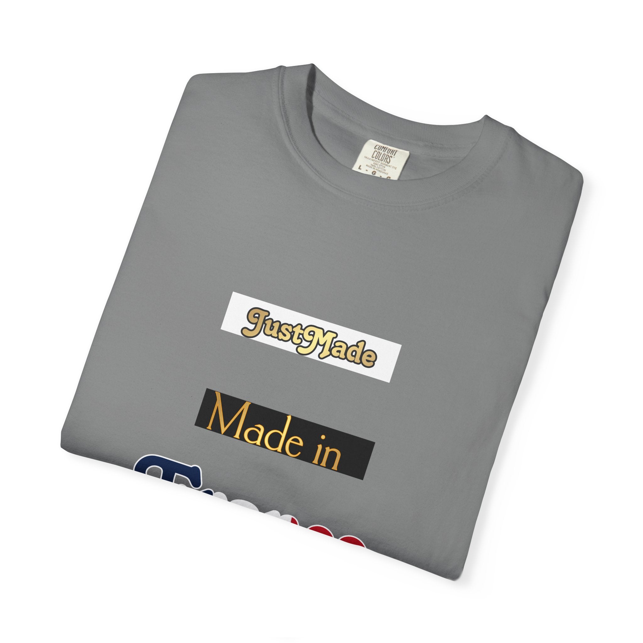 Garment-Dyed T-shirt with Unique Made in France Design, Casual Tee, Fashion Statement, Gift for Fashion Lovers, Everyday Wear, [...]