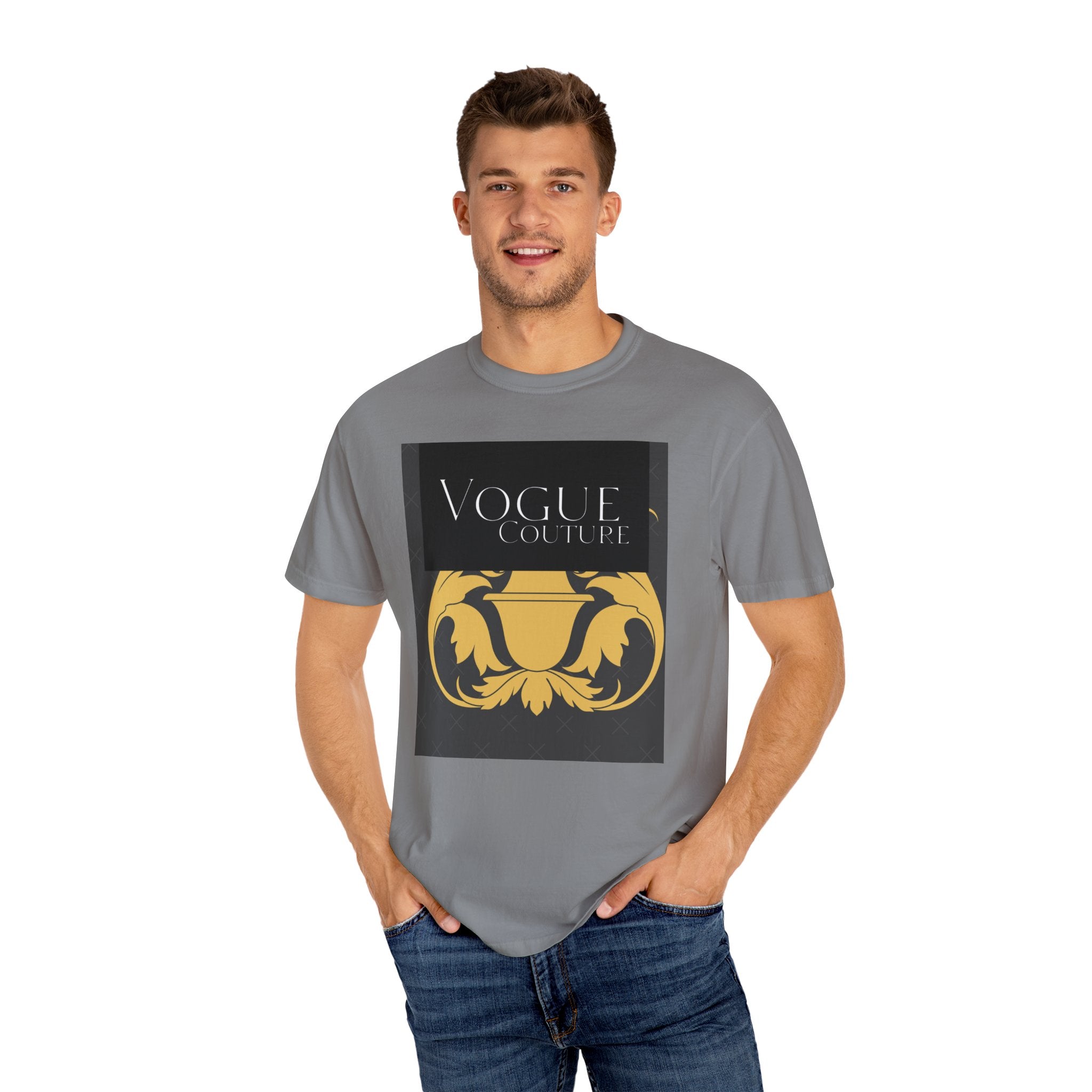 Chic Fashion Statement T-Shirt with Vogue Couture Design, Unisex Tee for Fashion Lovers, Trendy Gift for Birthdays, Casual Wear