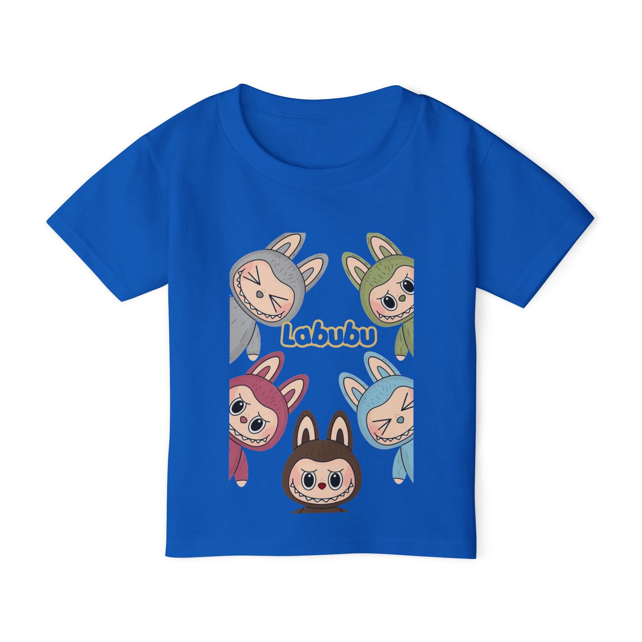 Cute Toddler T-shirt with Adorable Bunny Characters, Kids' Graphic Tee, Animal Print Shirt, Birthday Gift, Easter Outfit, Playful Apparel