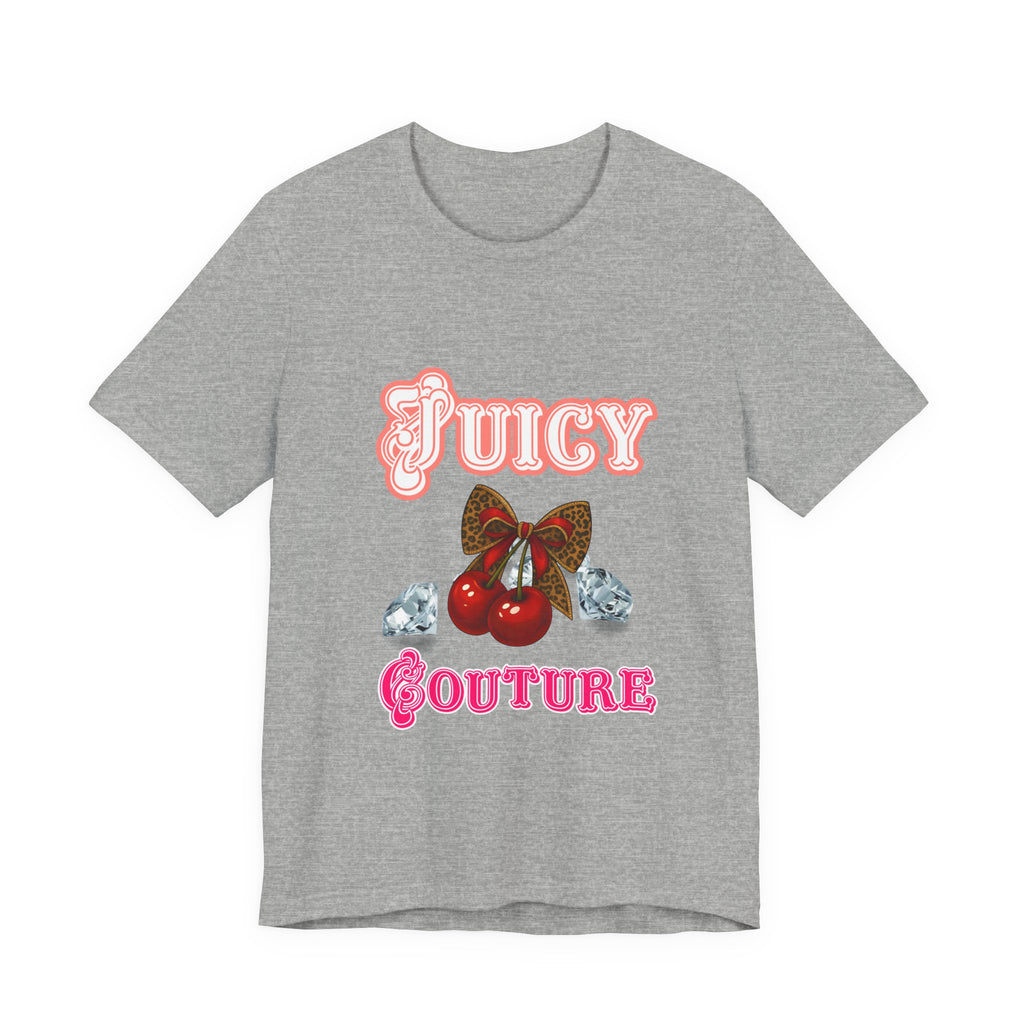 Juicy Couture Butterfly Tee, Trendy Graphic Tee, Fashionable Summer Shirt, Gift for Fashion Lovers, Casual Wear, Stylish Top
