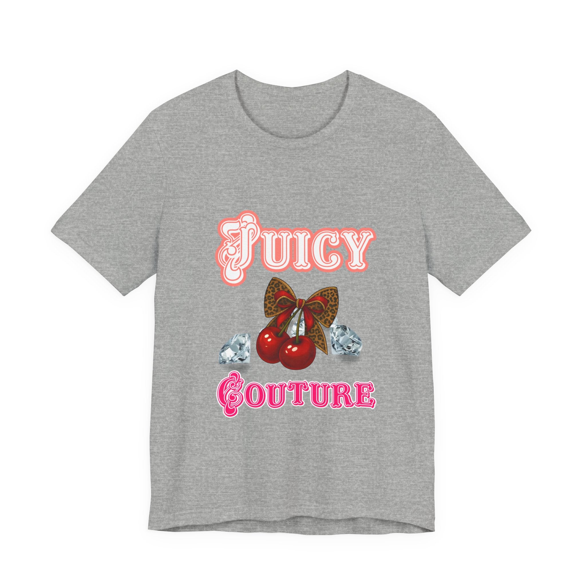 Juicy Couture Butterfly Tee, Trendy Graphic Tee, Fashionable Summer Shirt, Gift for Fashion Lovers, Casual Wear, Stylish Top