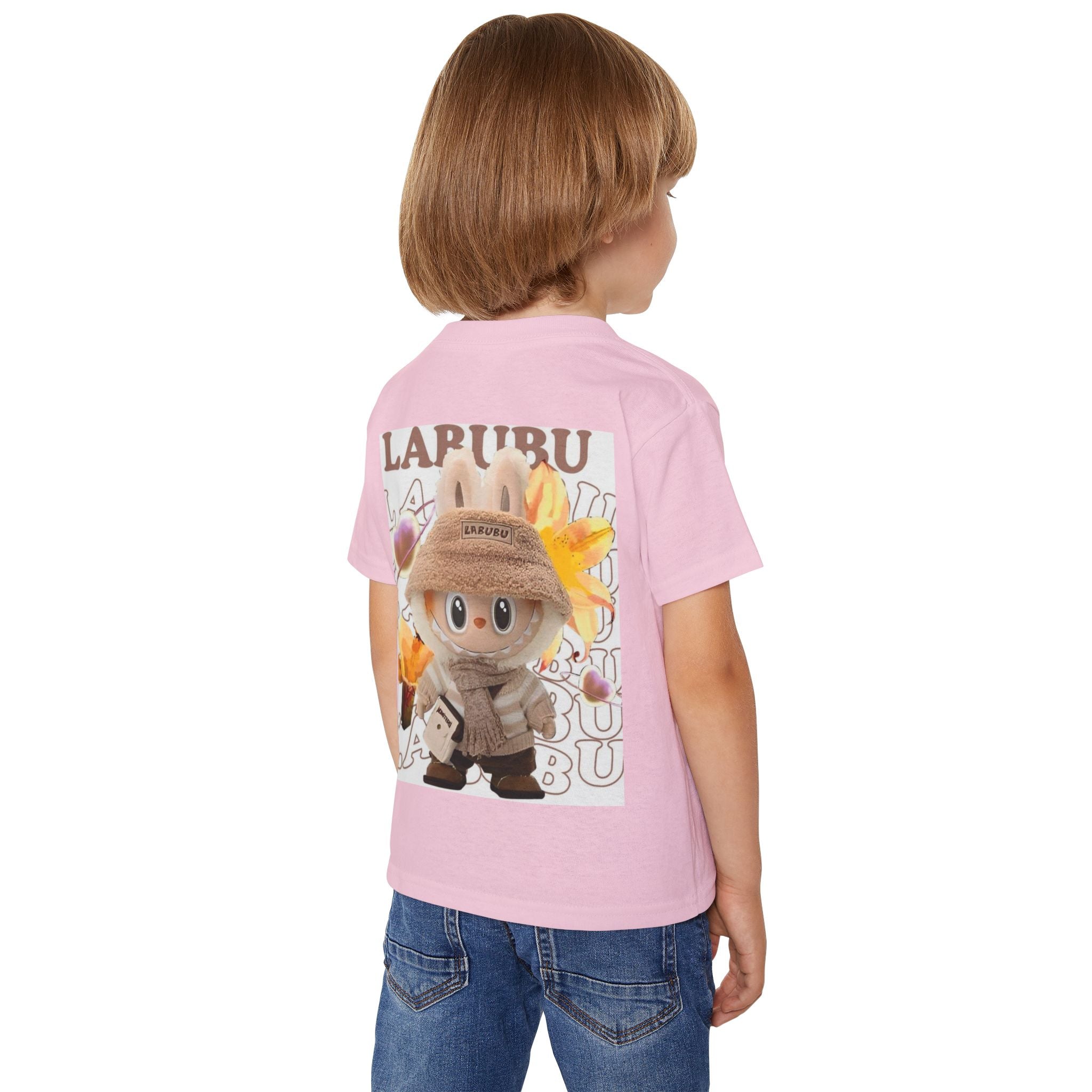 Cute Toddler T-Shirt with Lapubu Design, Fun Spring Apparel for Kids, Perfect Birthday Gift, Everyday Wear, Children's Fashion