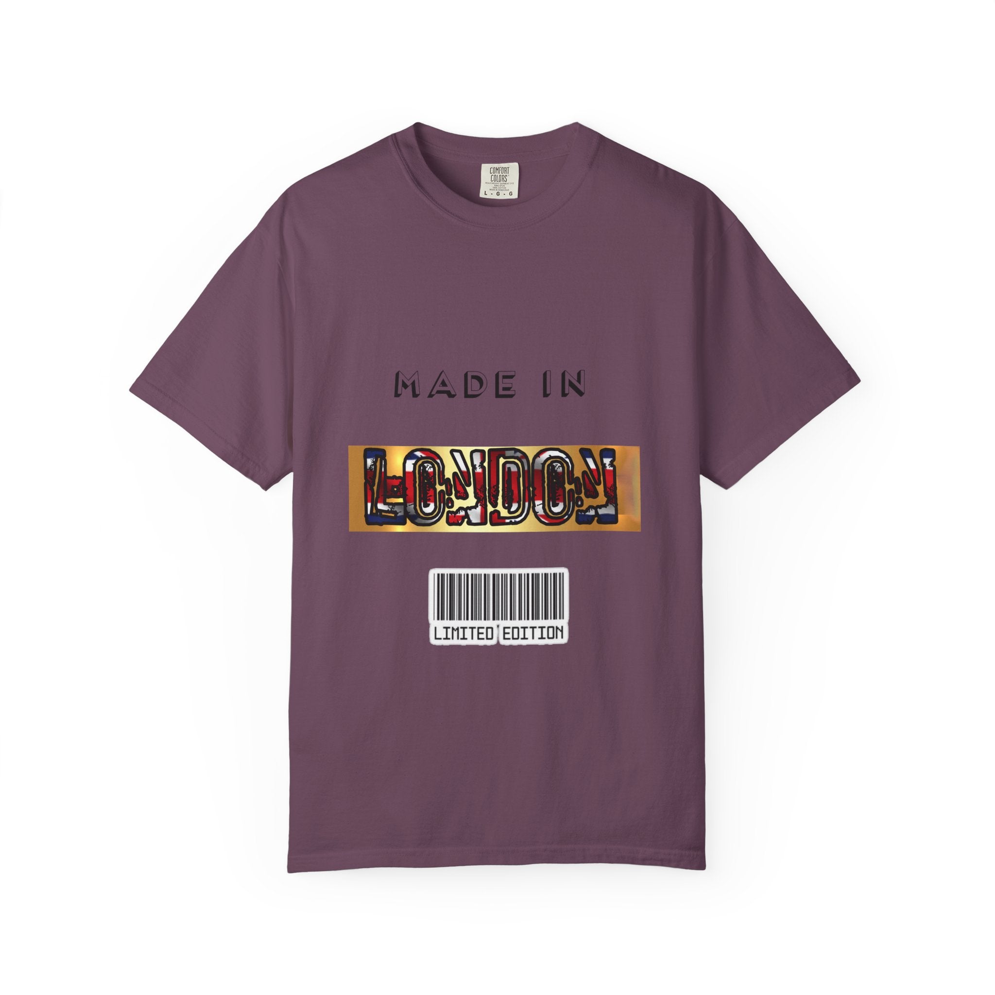 Limited Edition Made in London Unisex T-Shirt, Casual Wear, Streetwear, Gift for Travelers, Unique Fashion Statement