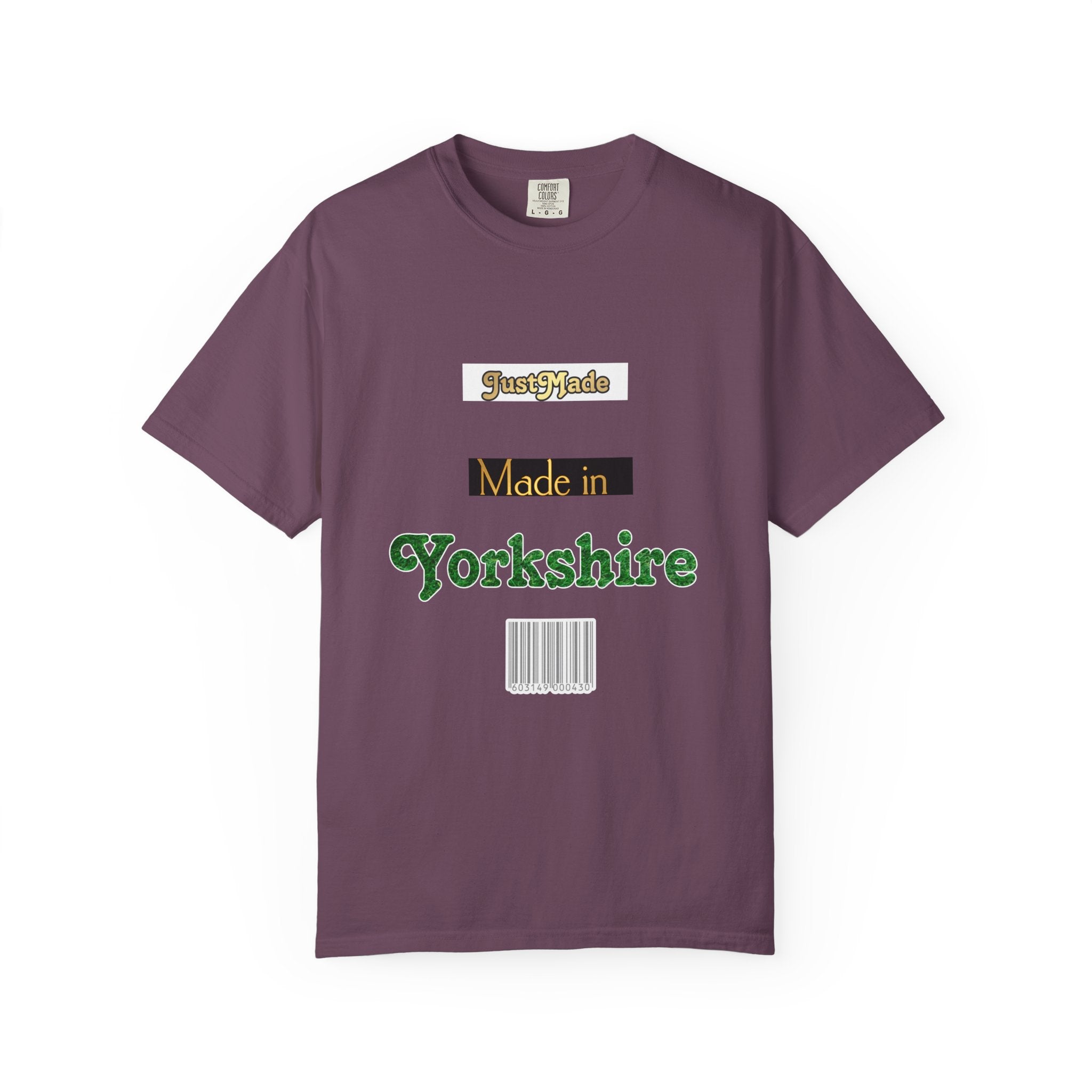Yorkshire Made Unisex T-Shirt, Casual Wear, Gift for Him or Her, Unique Design, Summer Outing, Travel Tee