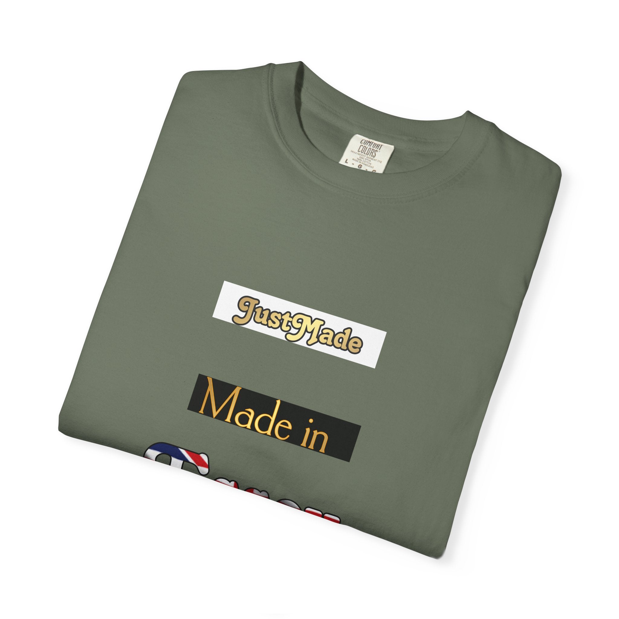 Garment-Dyed T-Shirt, Casual Style, Essex Pride, Unique Gift, Everyday Wear, Trendy Apparel, Comfortable Tee