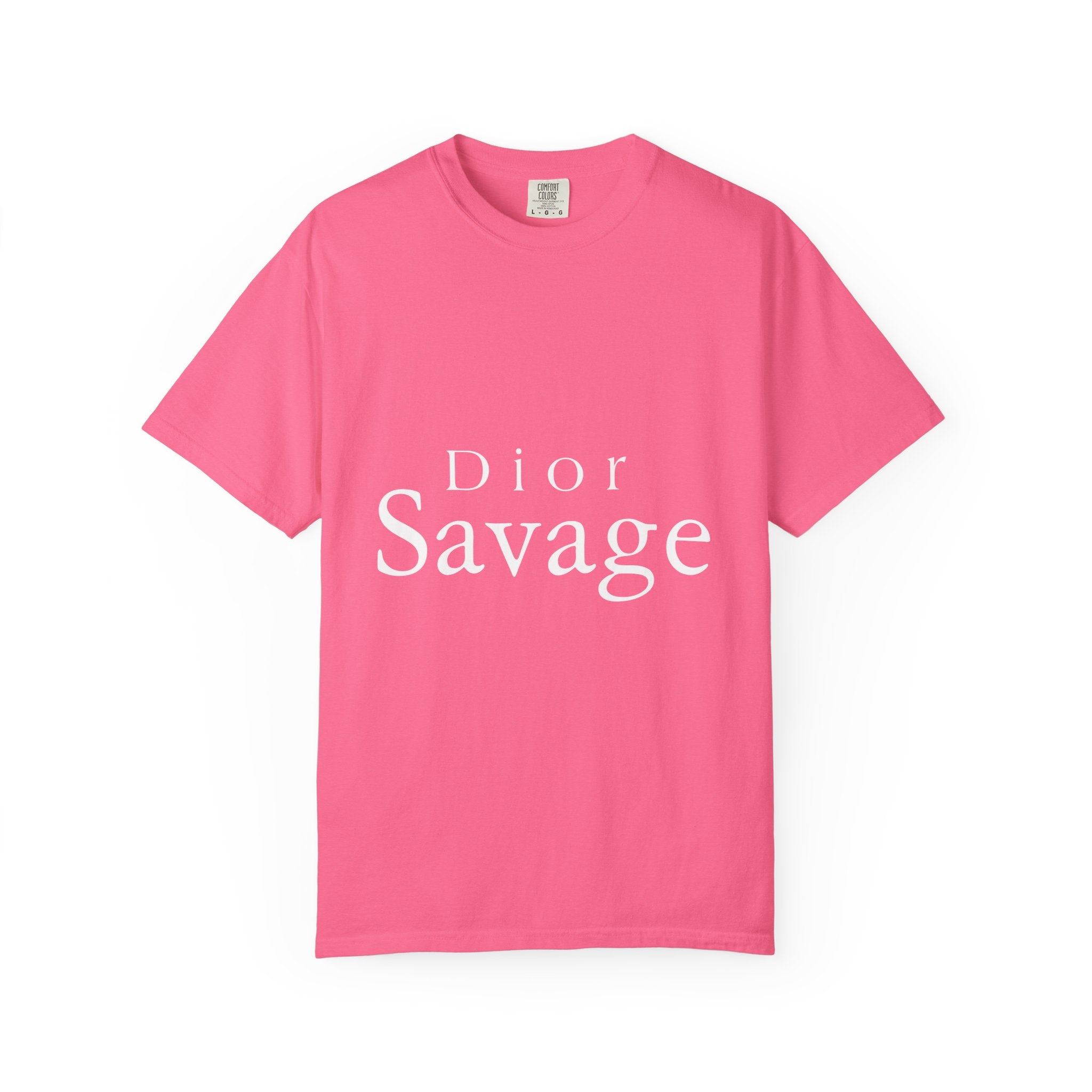 Savage Statement Unisex Garment-Dyed T-Shirt - Trendy Apparel, Casual Wear, Gift for Fashion Lovers, Everyday Style, Unique Design