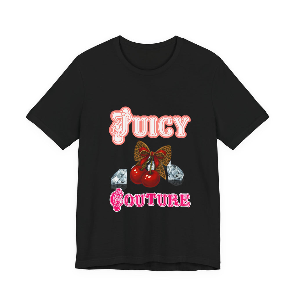 Juicy Couture Butterfly Tee, Trendy Graphic Tee, Fashionable Summer Shirt, Gift for Fashion Lovers, Casual Wear, Stylish Top