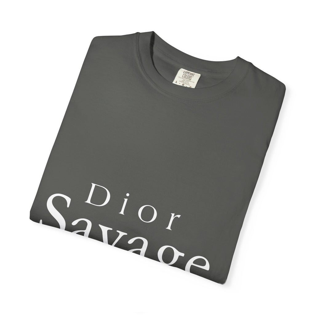 Savage Statement Unisex Garment-Dyed T-Shirt - Trendy Apparel, Casual Wear, Gift for Fashion Lovers, Everyday Style, Unique Design